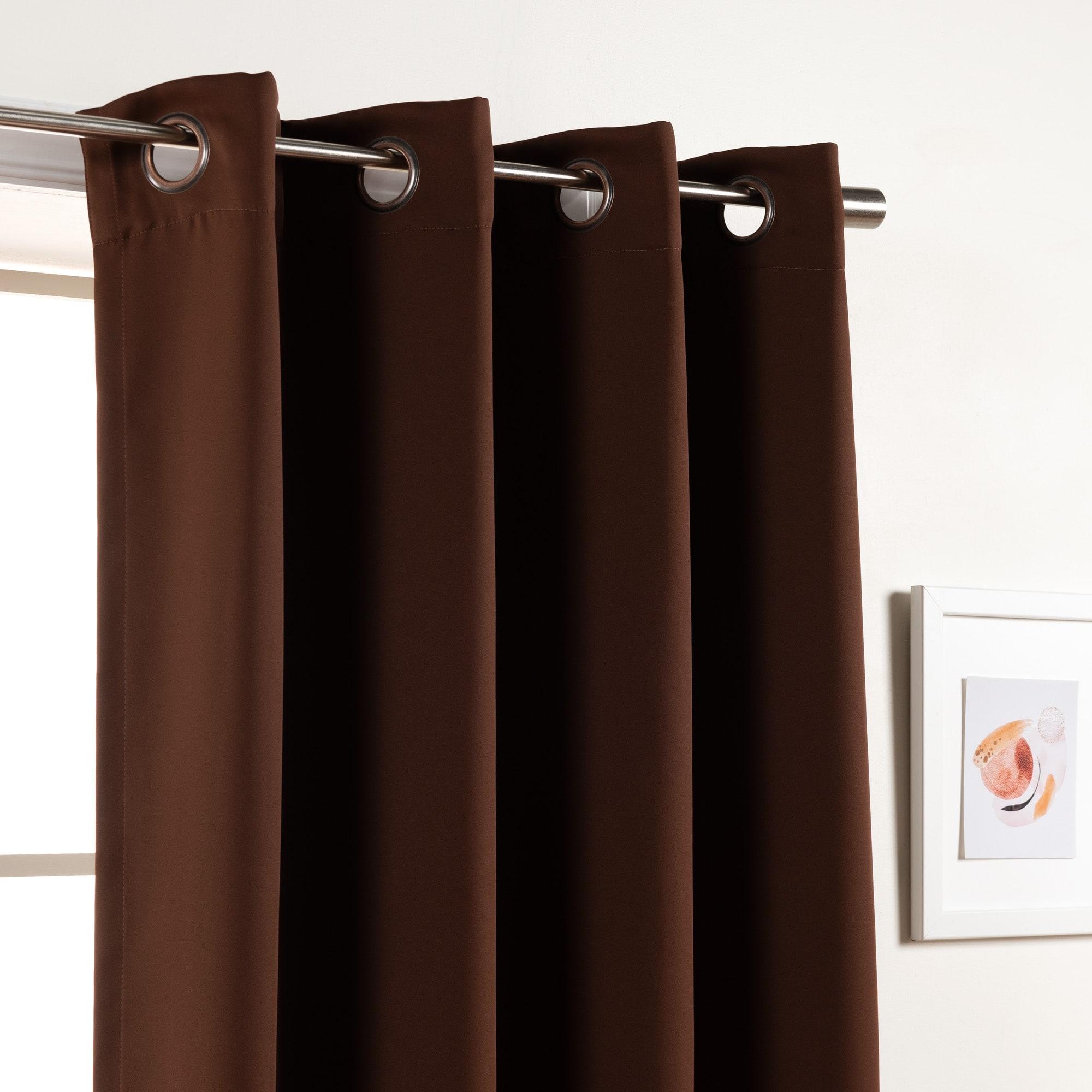 Best Home Fashion, Inc. Solid Grommet Blackout Thermal Curtain Panels & Reviews | Wayfair