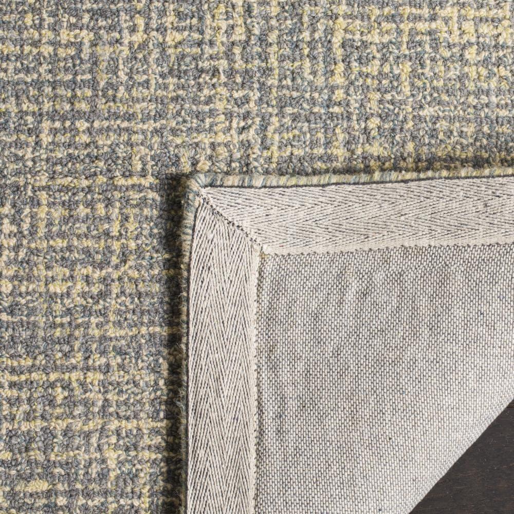 Abstract ABT220 Handmade Indoor Area Rug - Gold/Grey - 6'x9' - Safavieh