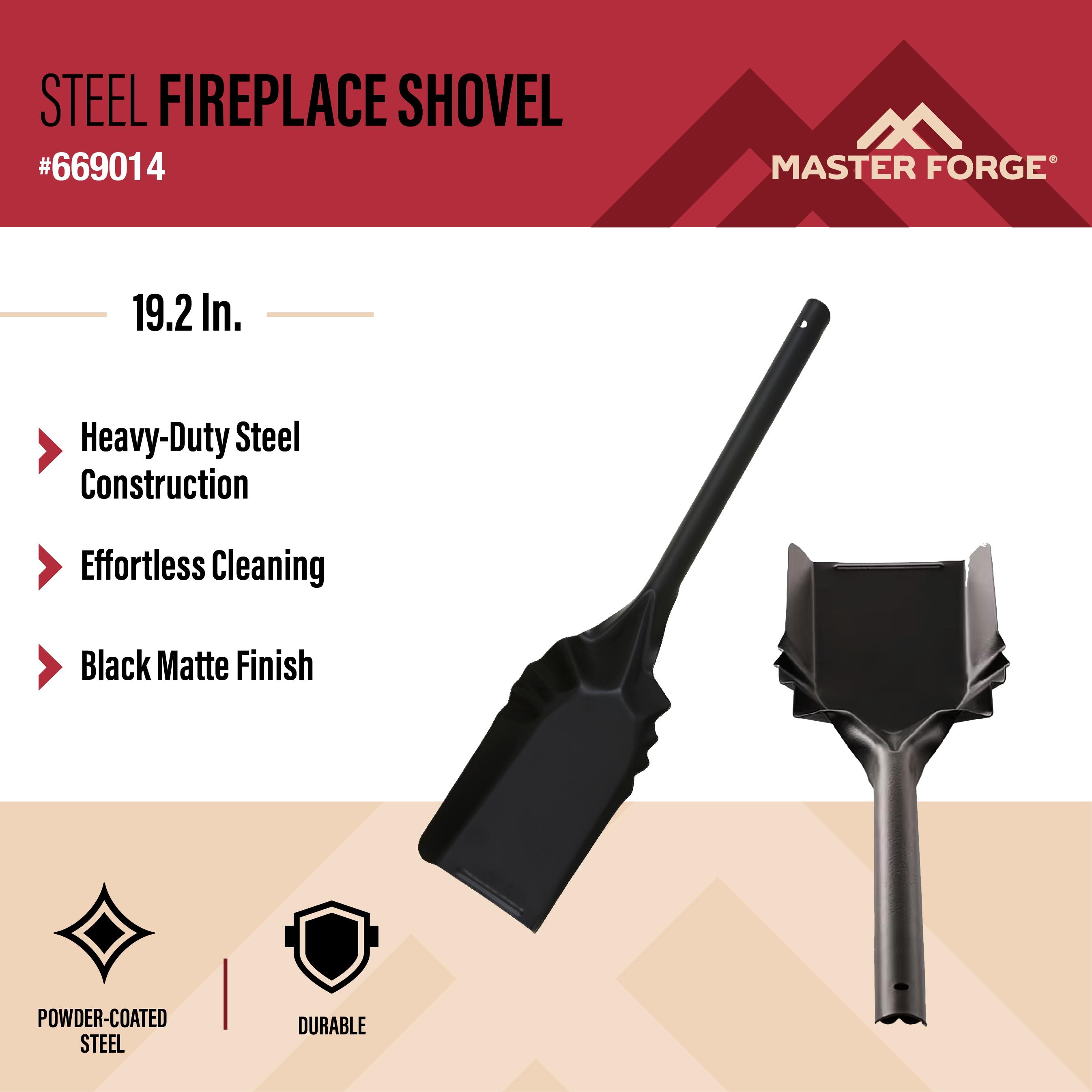 Master Forge Steel Fireplace Tool Set