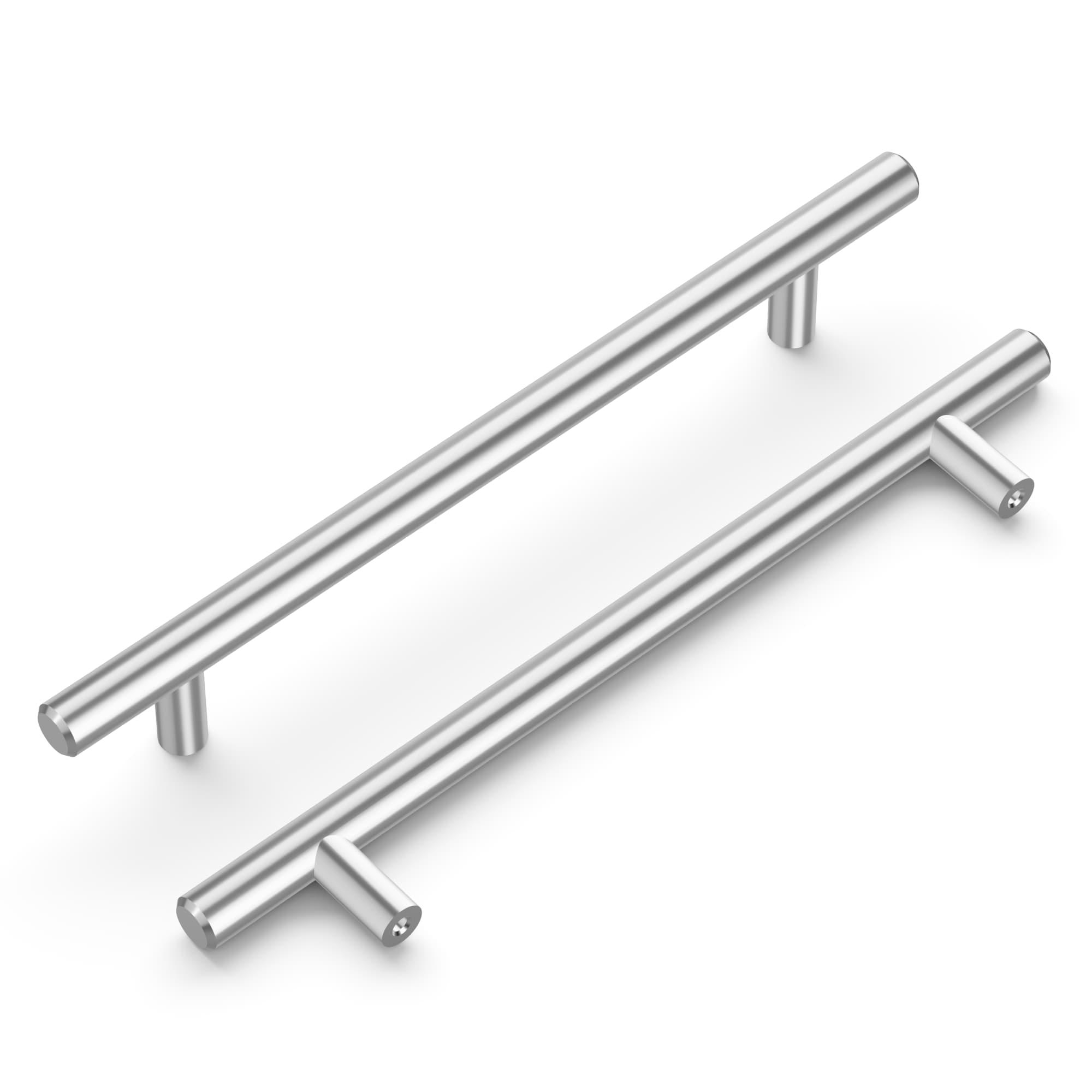 Bar PullsKitchen Cabinet Handles, Solid Core Drawer Pulls for Cabinet Doors, 6-5/16" (160mm)