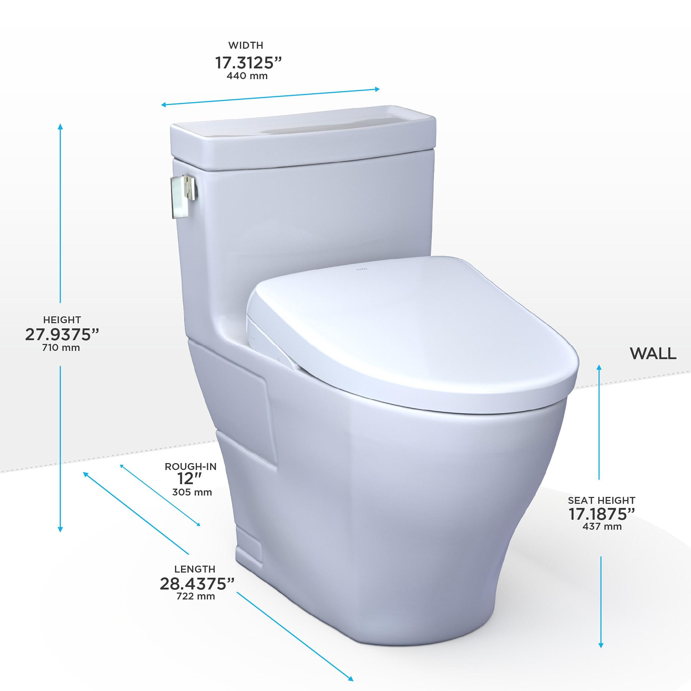 Legato 1.28 GPF Bidet Toilet