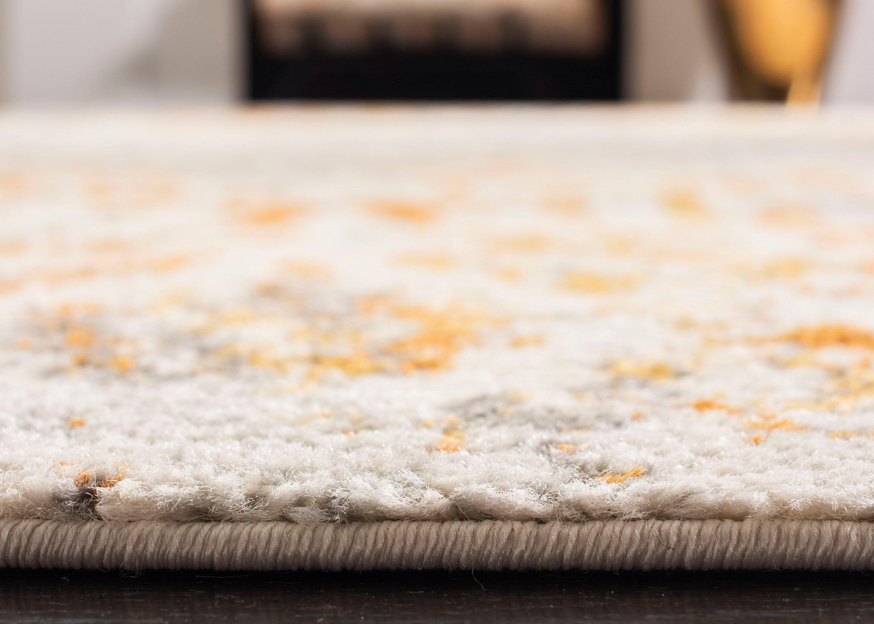 Madison MAD608 Power Loomed Indoor Runner Rug - Cream/Orange - 2'3"x6' - Safavieh.