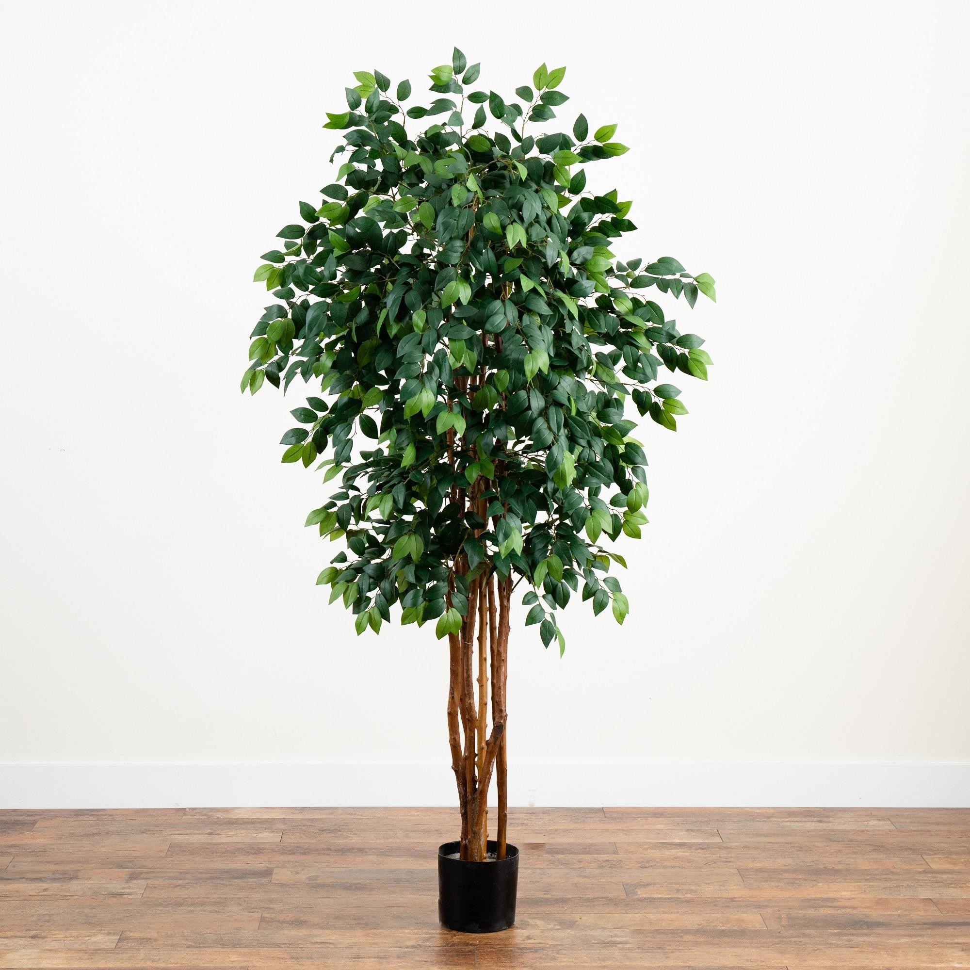 Nearly Natural 7-ft Sakaki Silk Tree