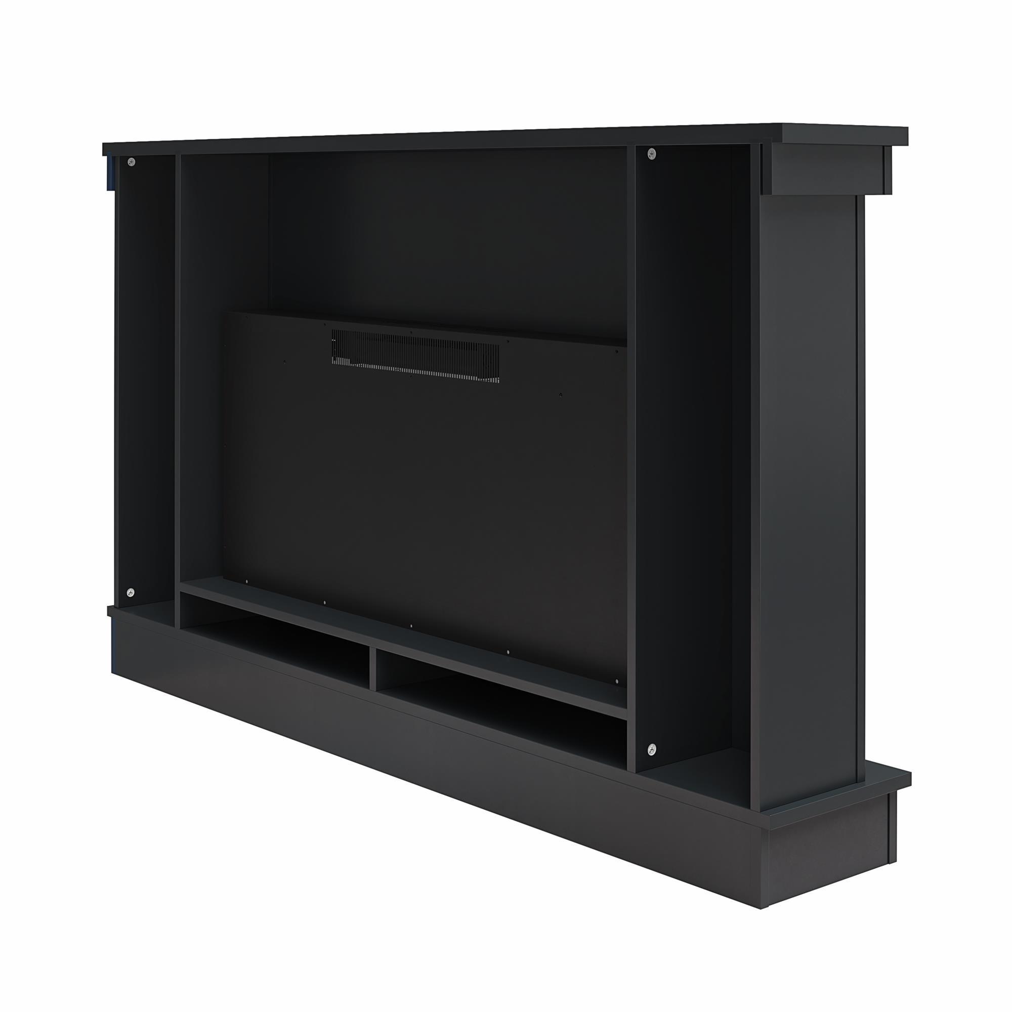 Waverly Wide Mantel with Linear Electric Fireplace