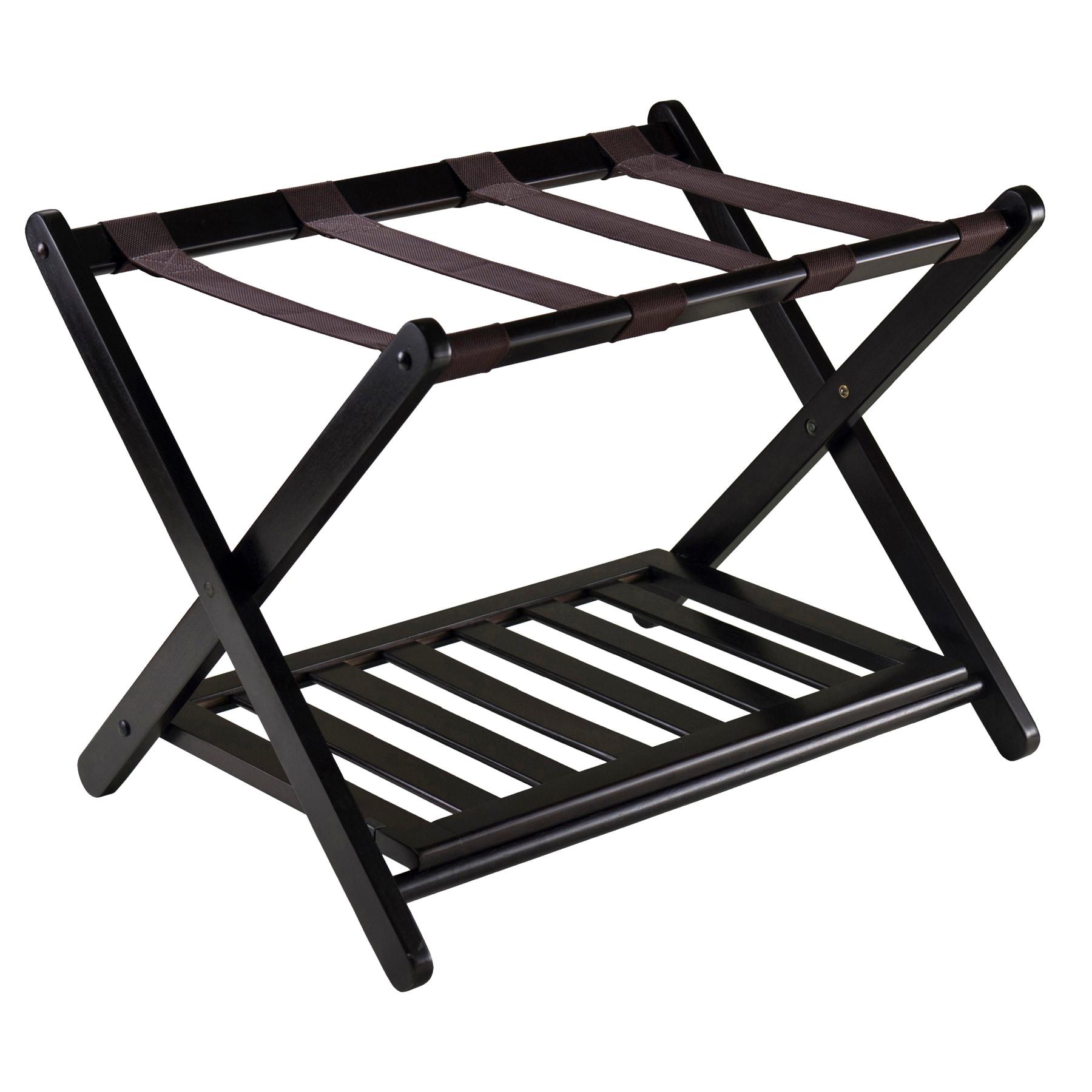 Folding Wood Luggage Rack