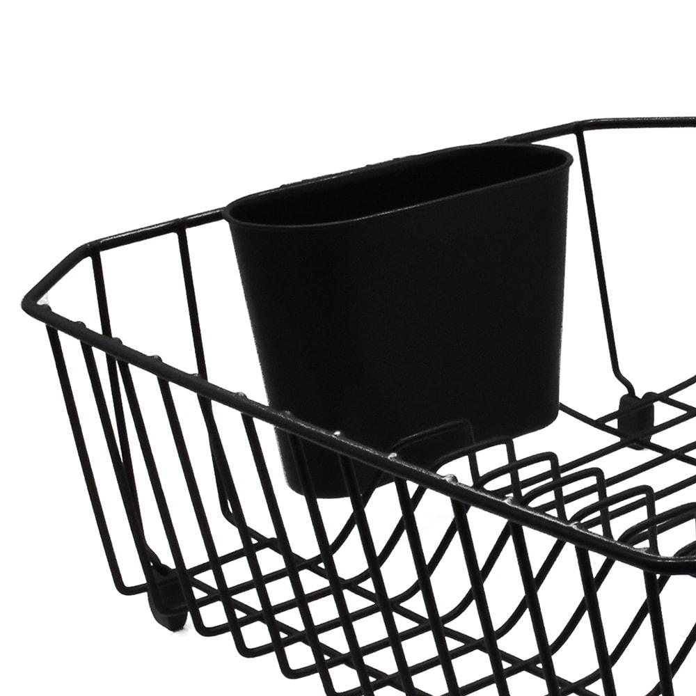 Panacea Steel Small Black Dish Drainer