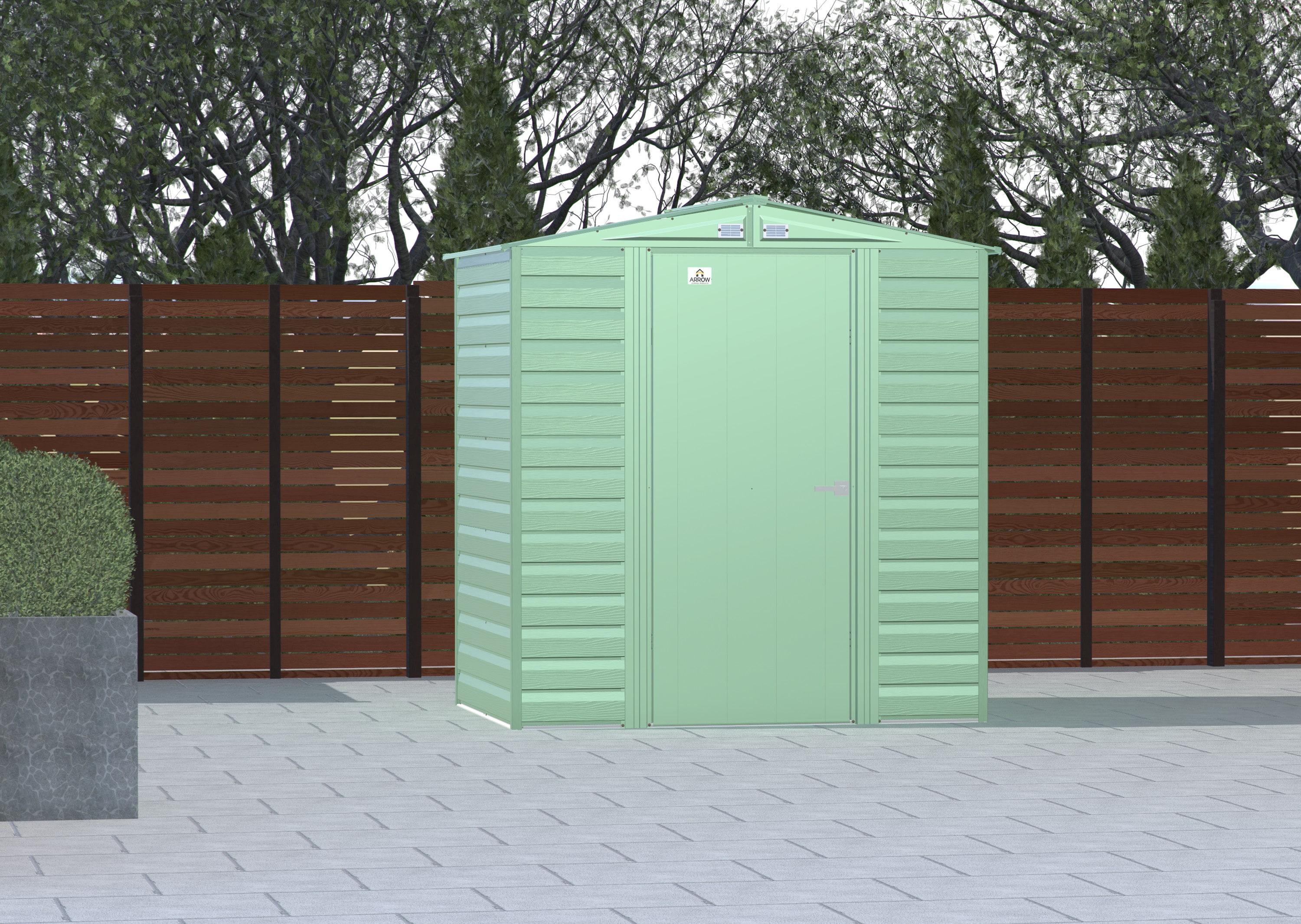 Arrow Select Steel Storage Shed, 6x5