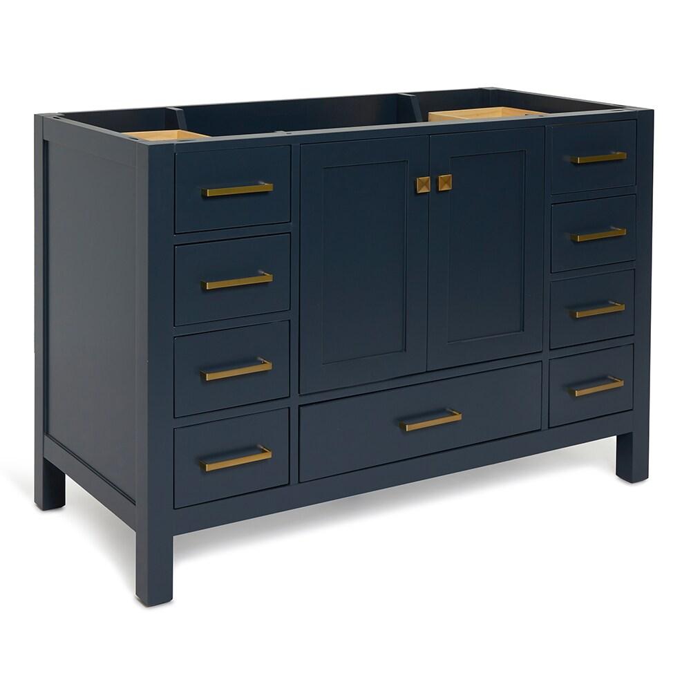 Ariel A049s-Bc Cambridge 48" Single Free Standing Vanity Cabinet Only - Blue