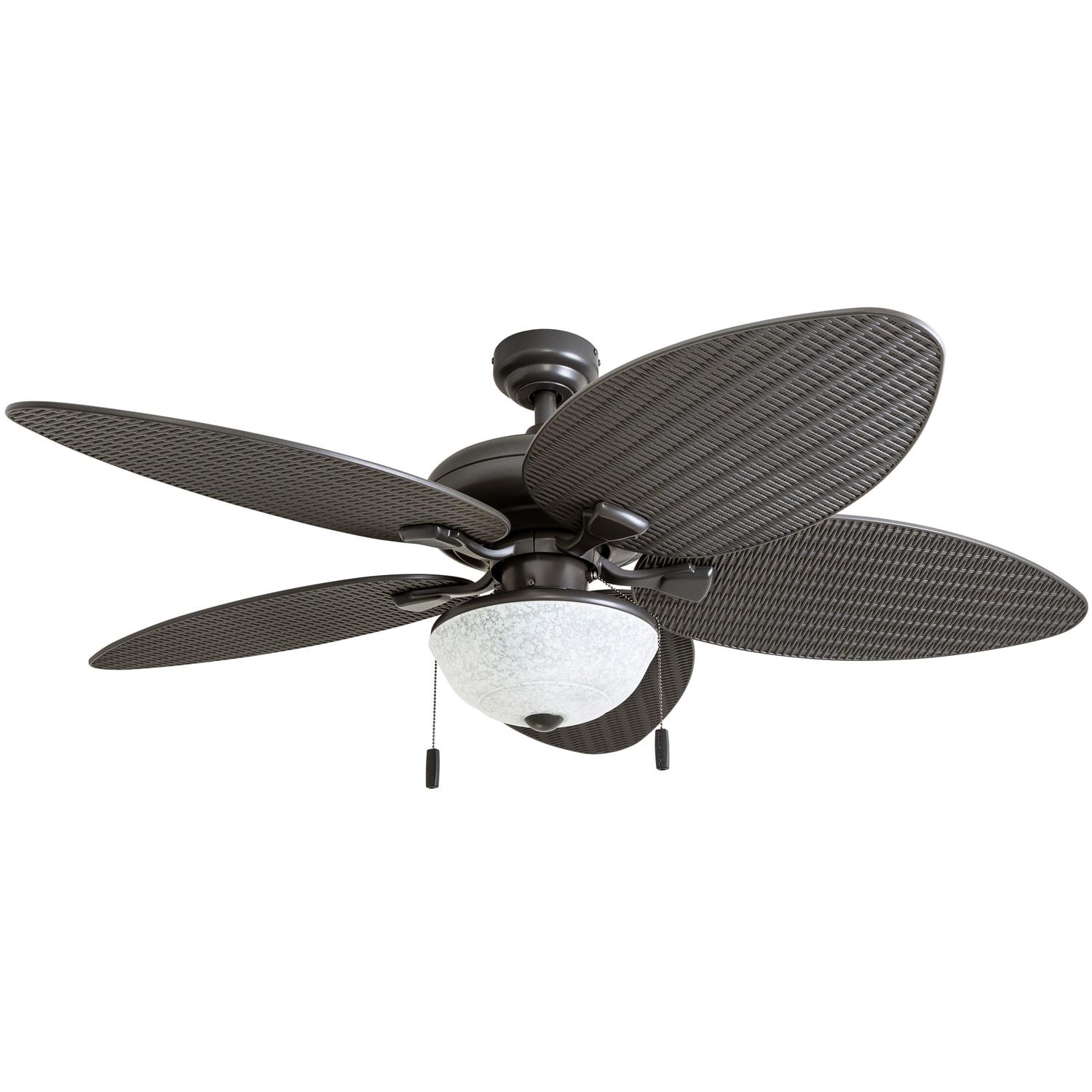 Honeywell 52" Inland Breeze 5 Blade Outdoor LED Ceiling Fan