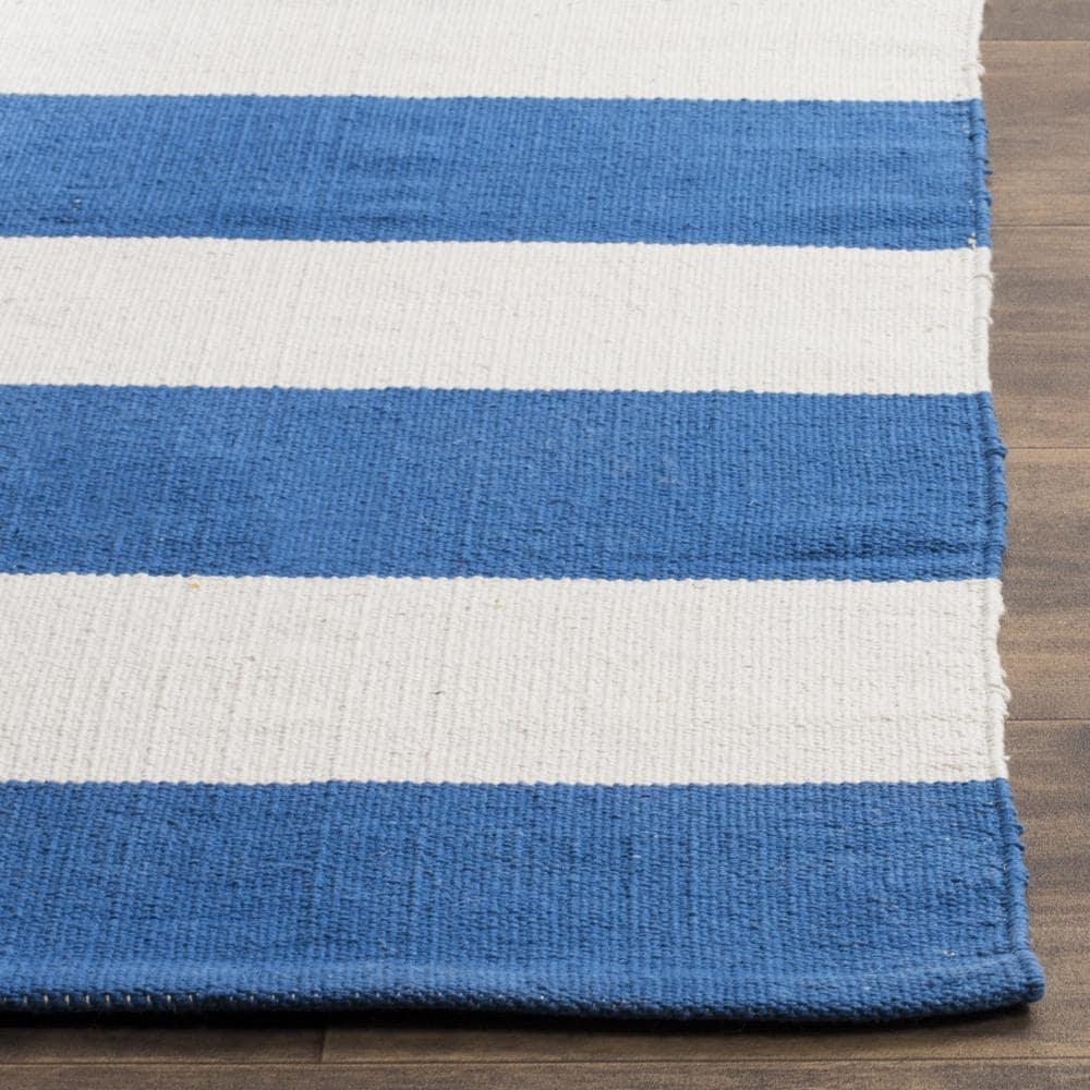 Montauk MTK712 Hand Woven Indoor Area Rug - Blue/Ivory - 8'x10' - Safavieh.