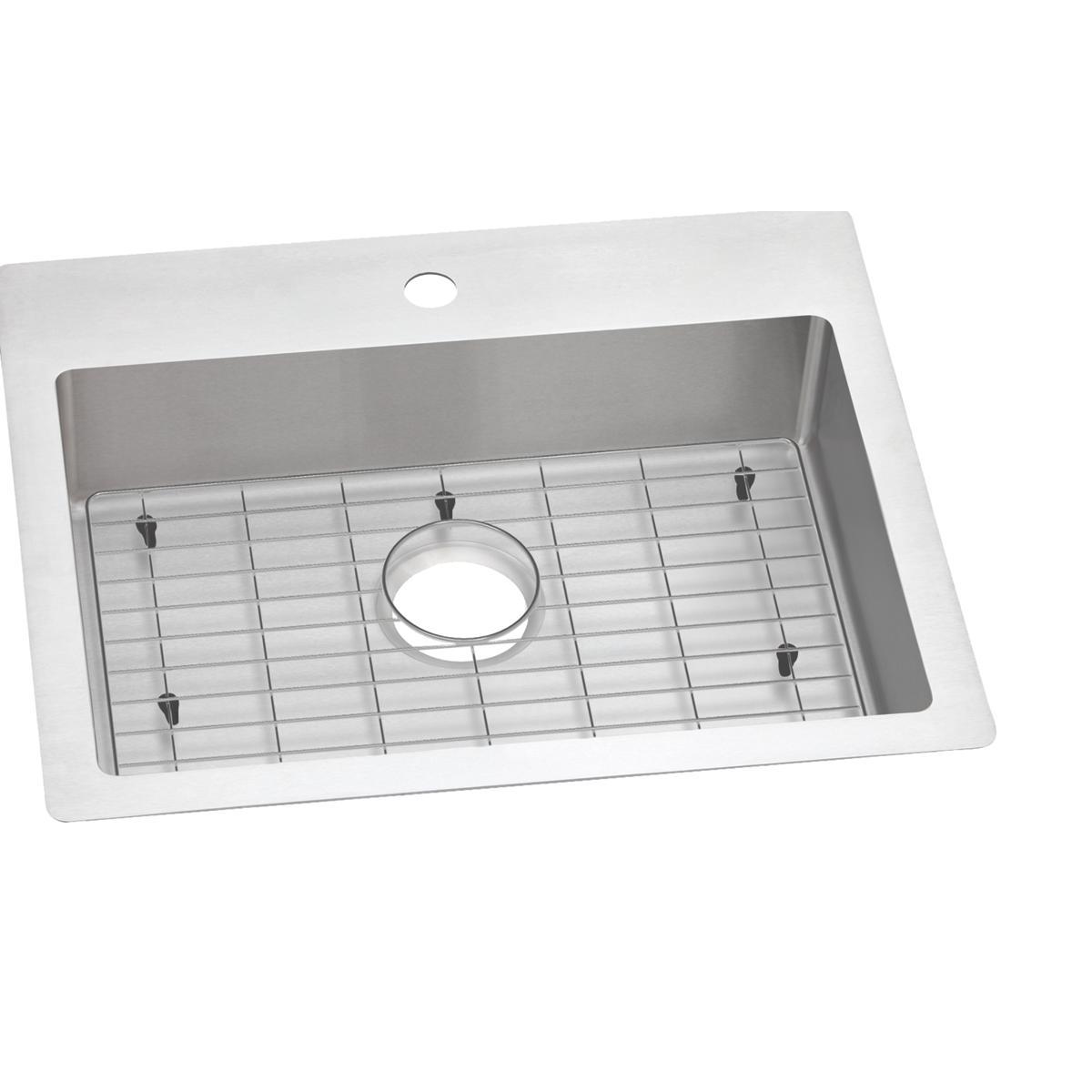 Crosstown 25" L x 22" W Dual Mount Kitchen Sink