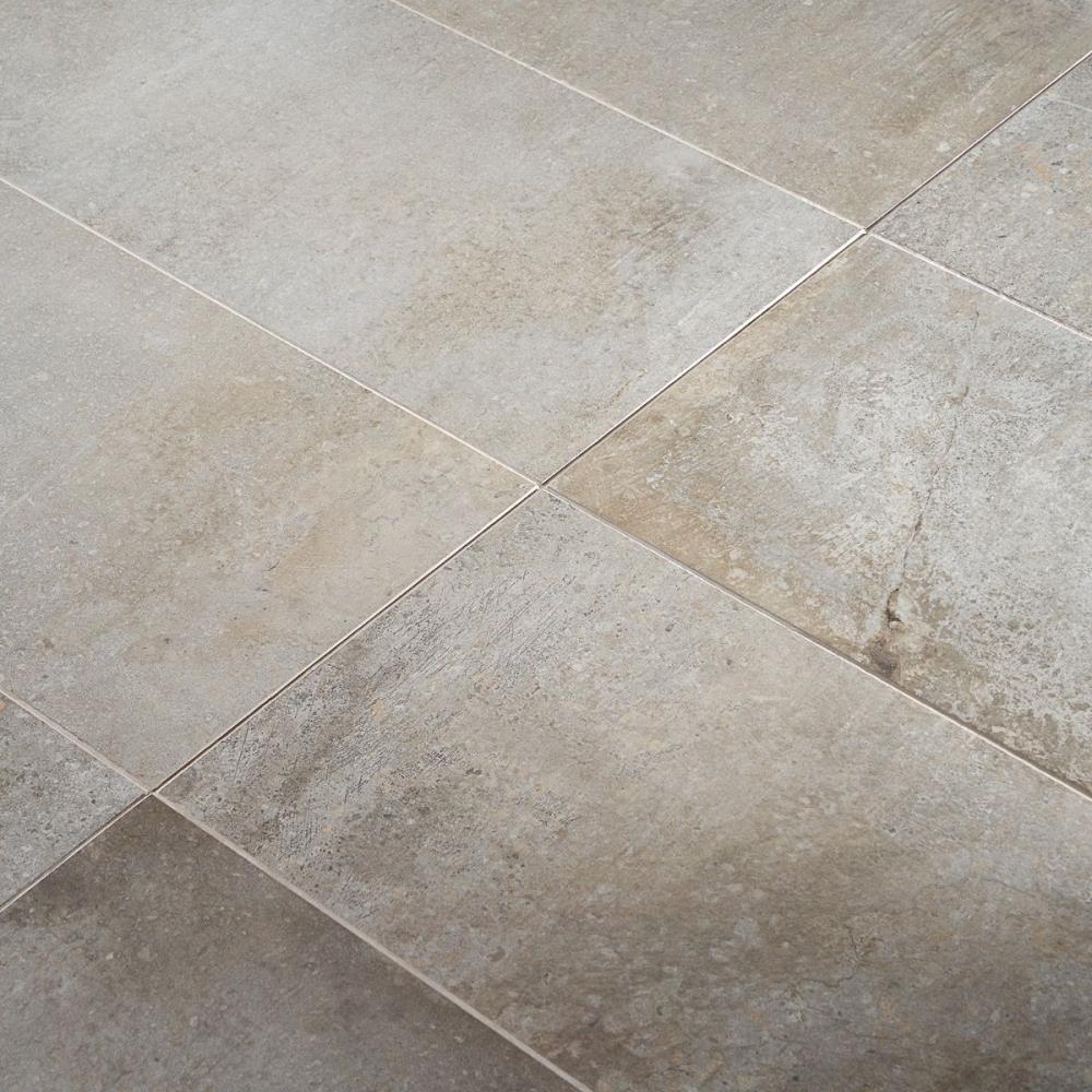 12" x 24" Porcelain Concrete Look Wall & Floor Tile