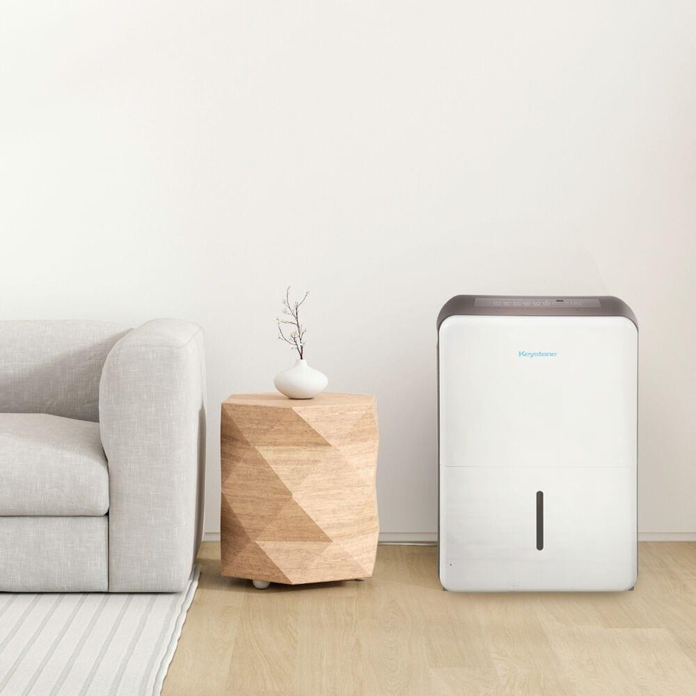 Keystone Energy Star Keystone 22 Pints Tower Dehumidifier for Rooms up to 16500 Cubic Feet