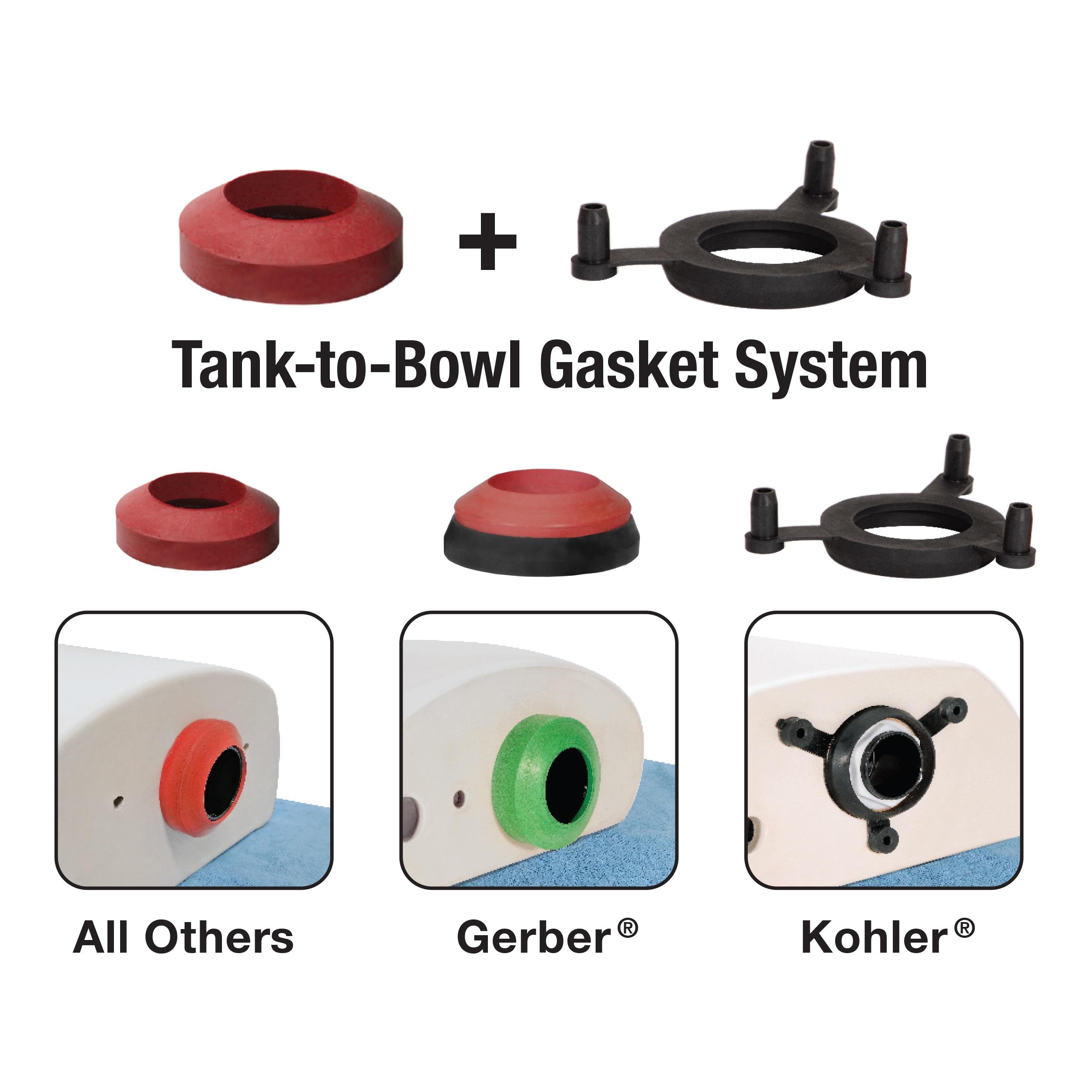 Fluidmaster K-400H-021 Universal 2" Everything Toilet Repair Kit with Installation Tools, New, 1-Pack, Weight 1.97 lbs.