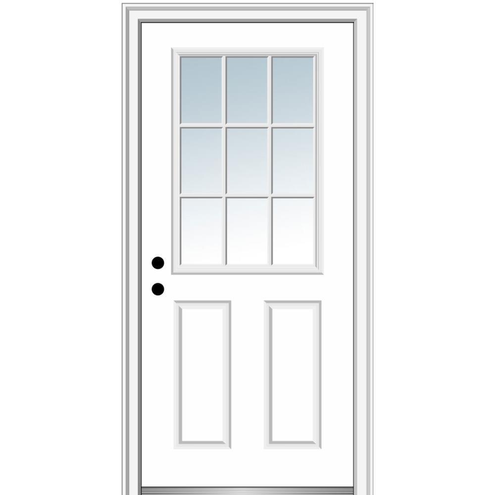 MMI DOOR 81.75'' Fiberglass Front Entry Doors