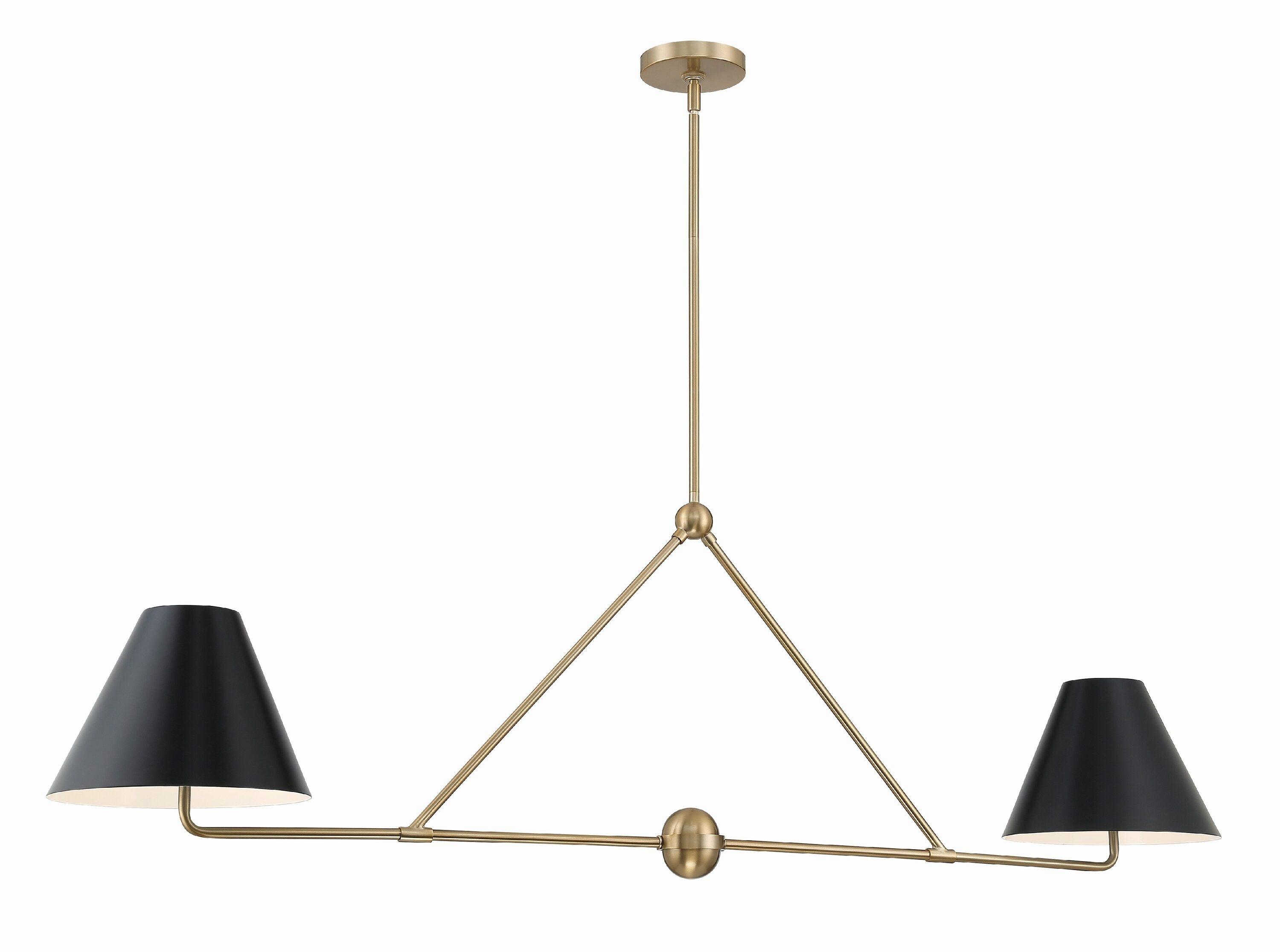 Crystorama Lighting Xavier 4 - Light Chandelier in  Vibrant Gold