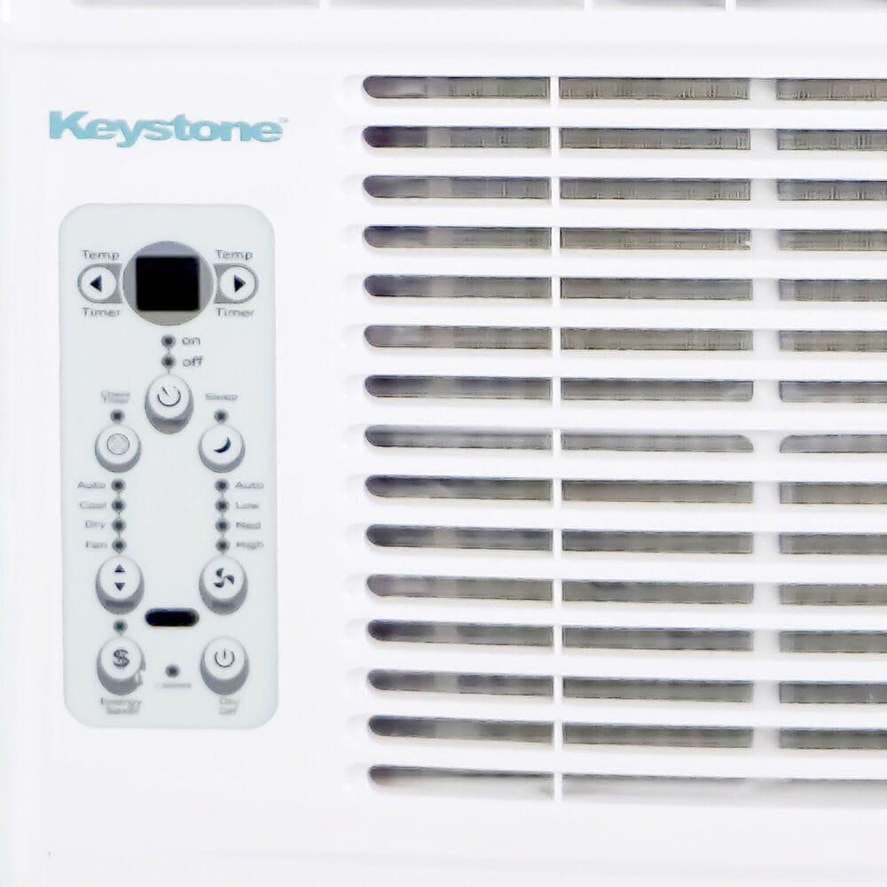 10,000 BTU Compact Window Air Conditioner with Remote Control and Dehumidifier up to 450 Sq. Ft.