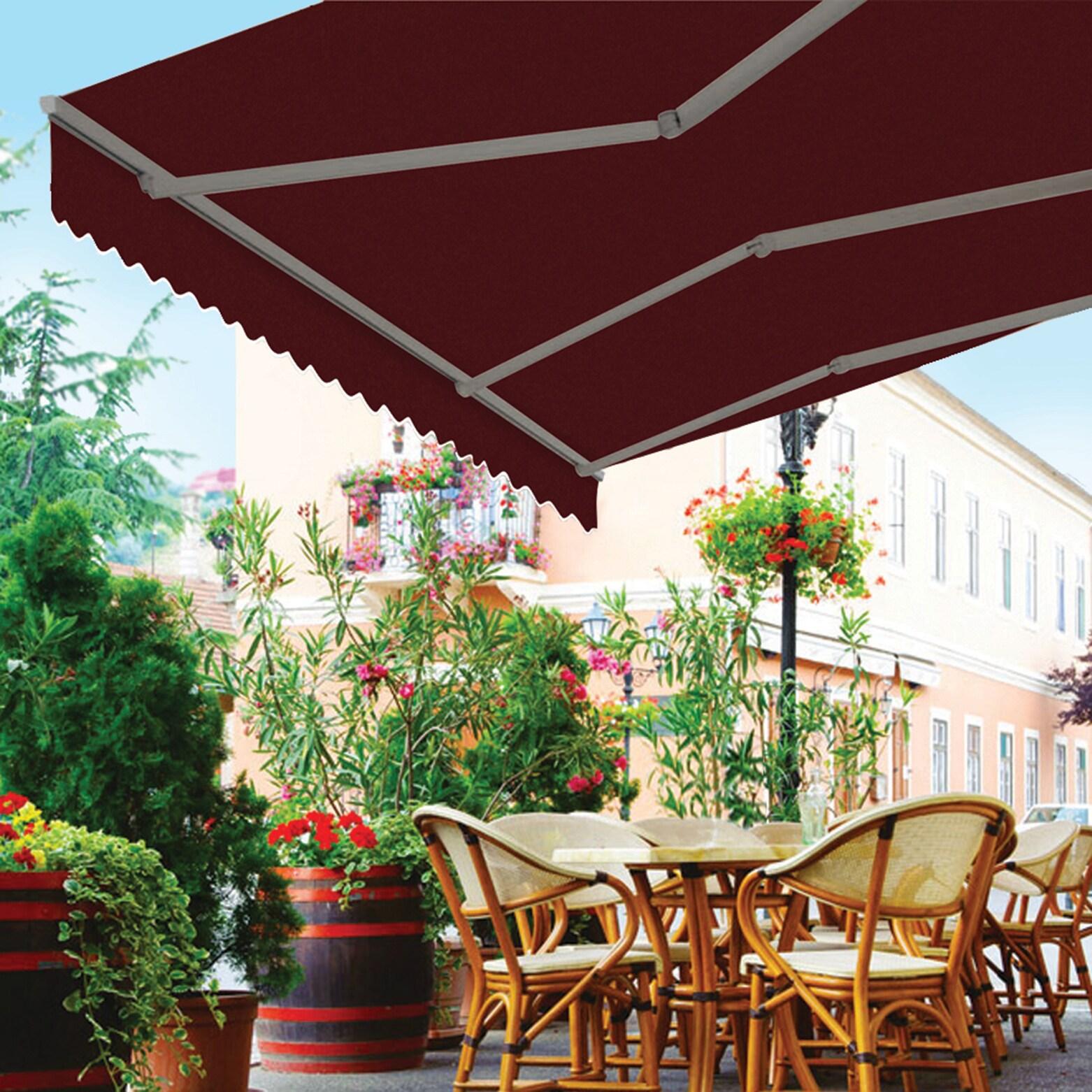 Classic Motorized Retraction Slope Patio Awning