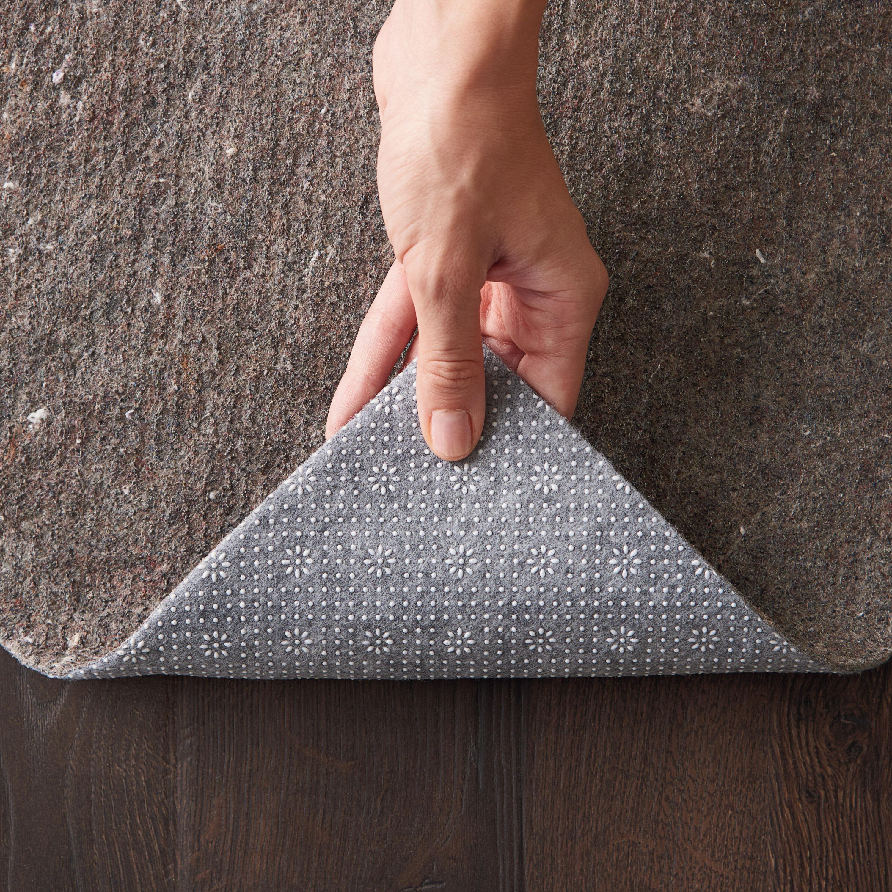 Nourison Rug-Loc Dual Sided Grey Rug Pad BR21 Grey 9'6" x 13'6"