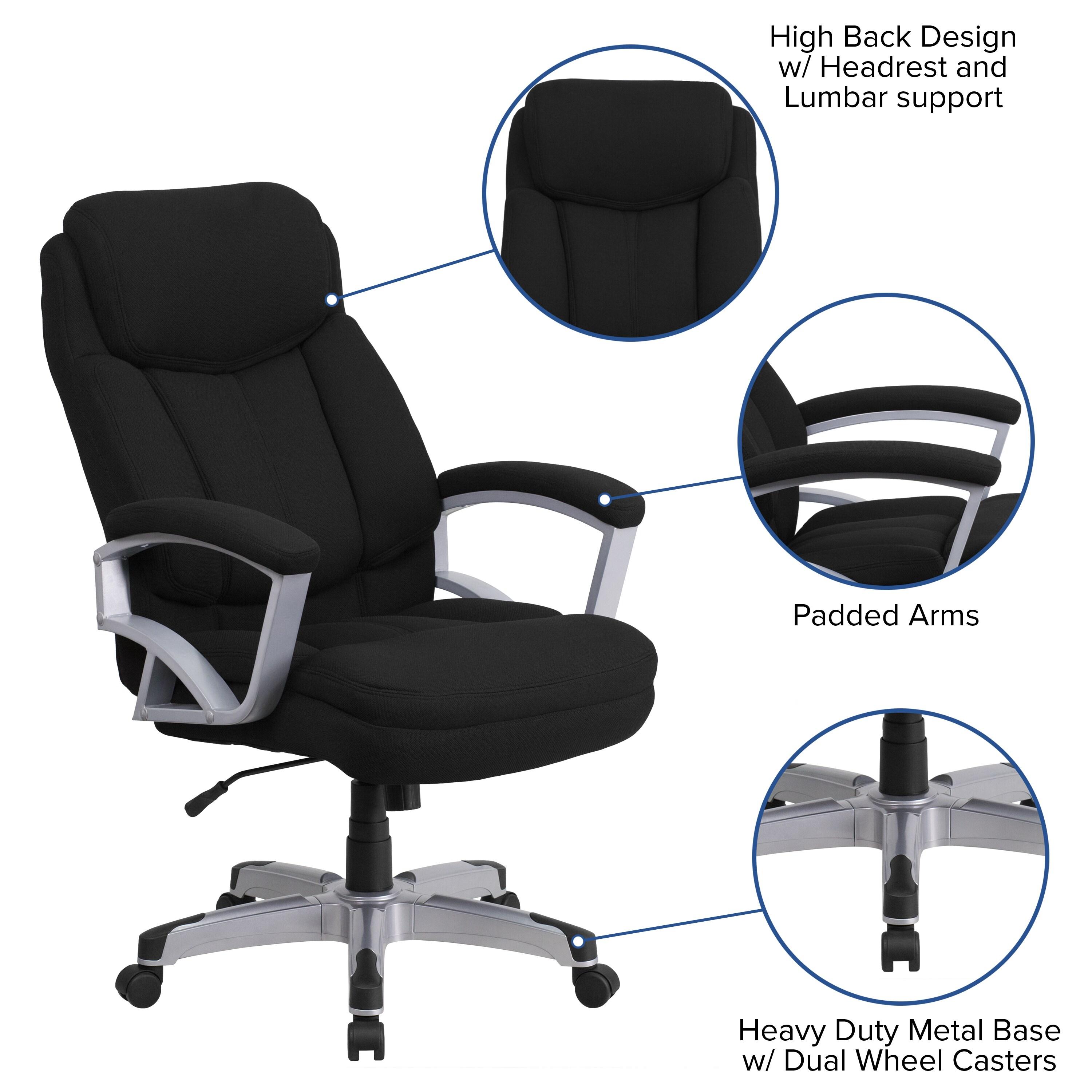 Rosalie Big & Tall 500 lb. Rated Executive Swivel Ergonomic Office Chair