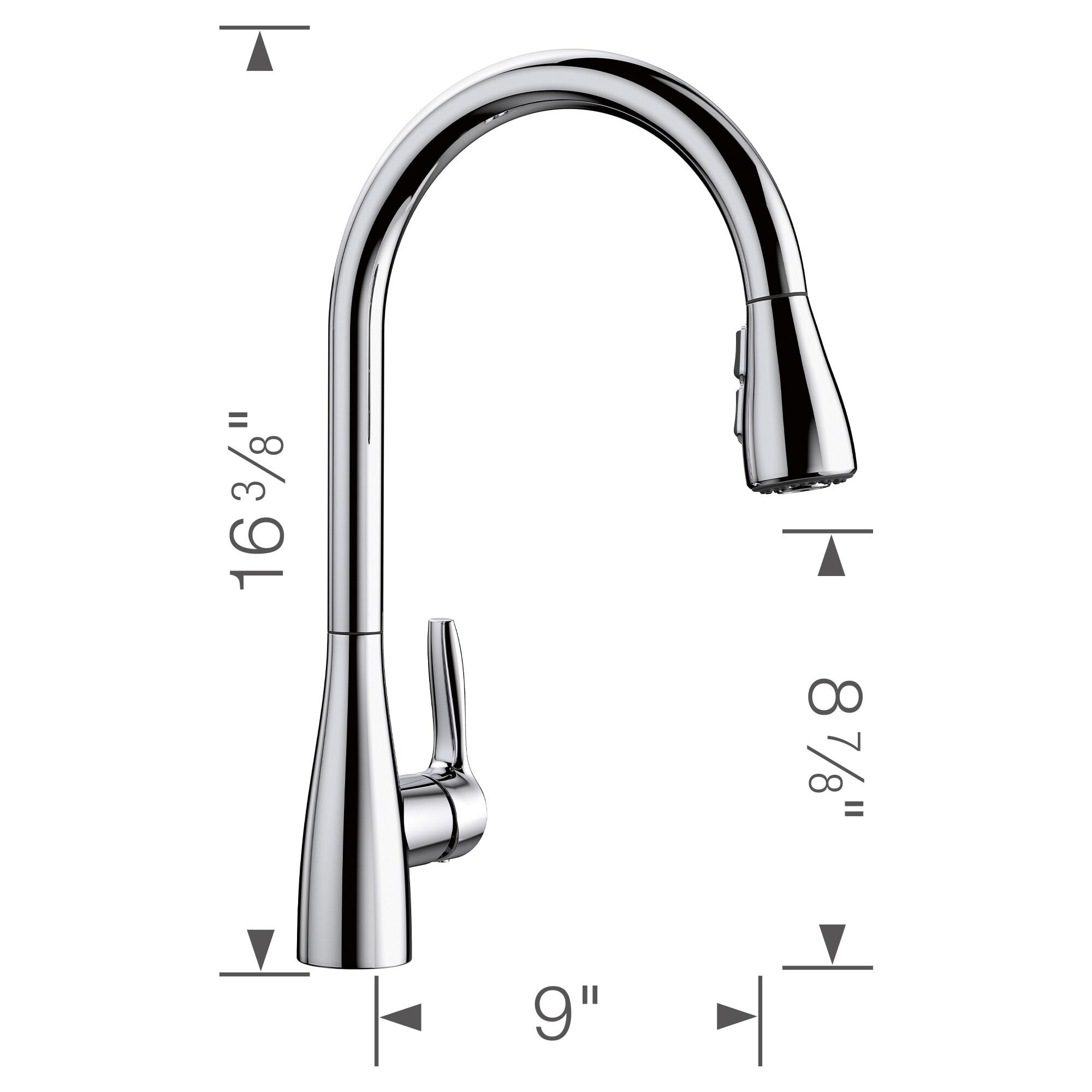 Atura Pull Down Dual Spray Kitchen Faucet