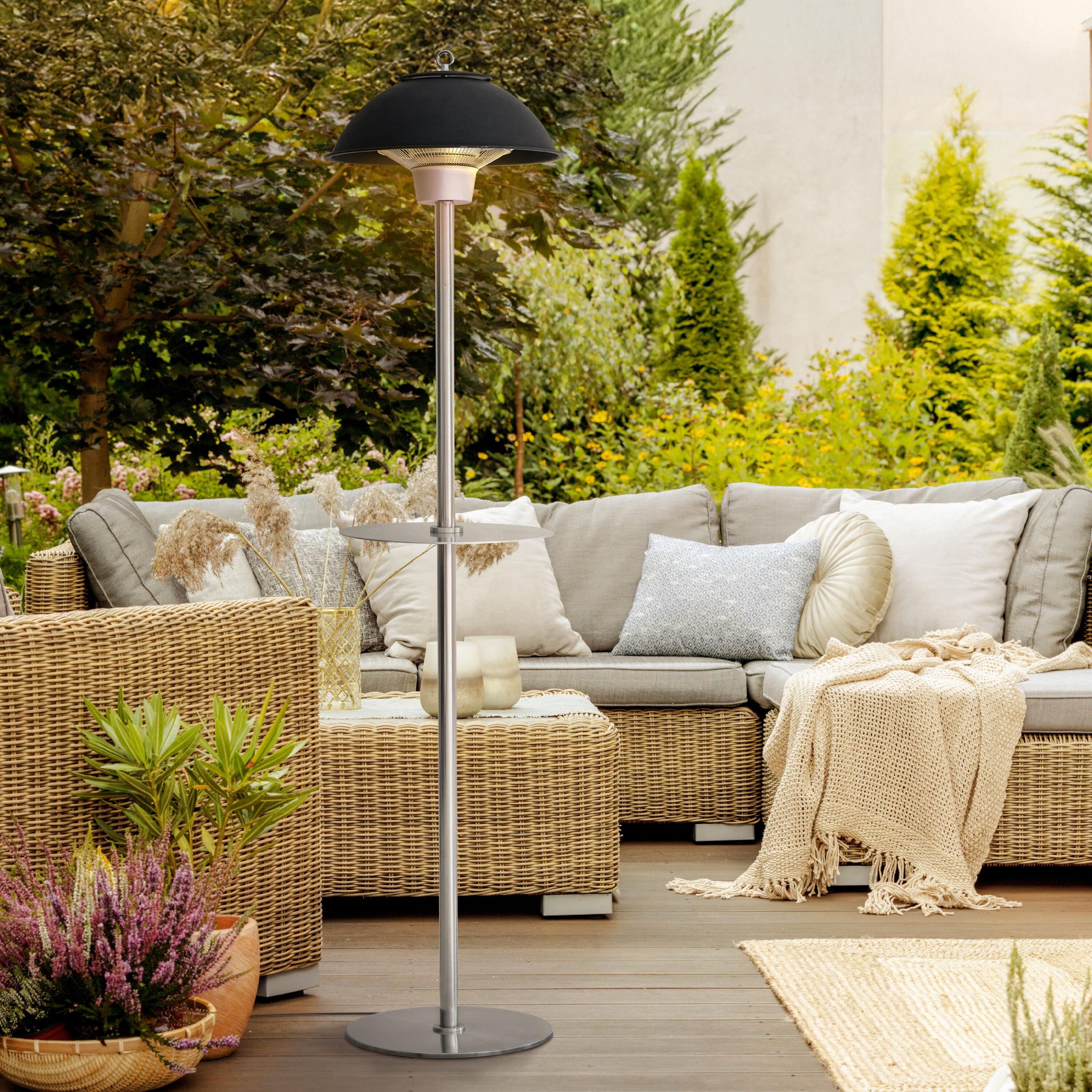 Hanover Hanover Electric Carbon Infrared Heat Lamp with Built-in Table