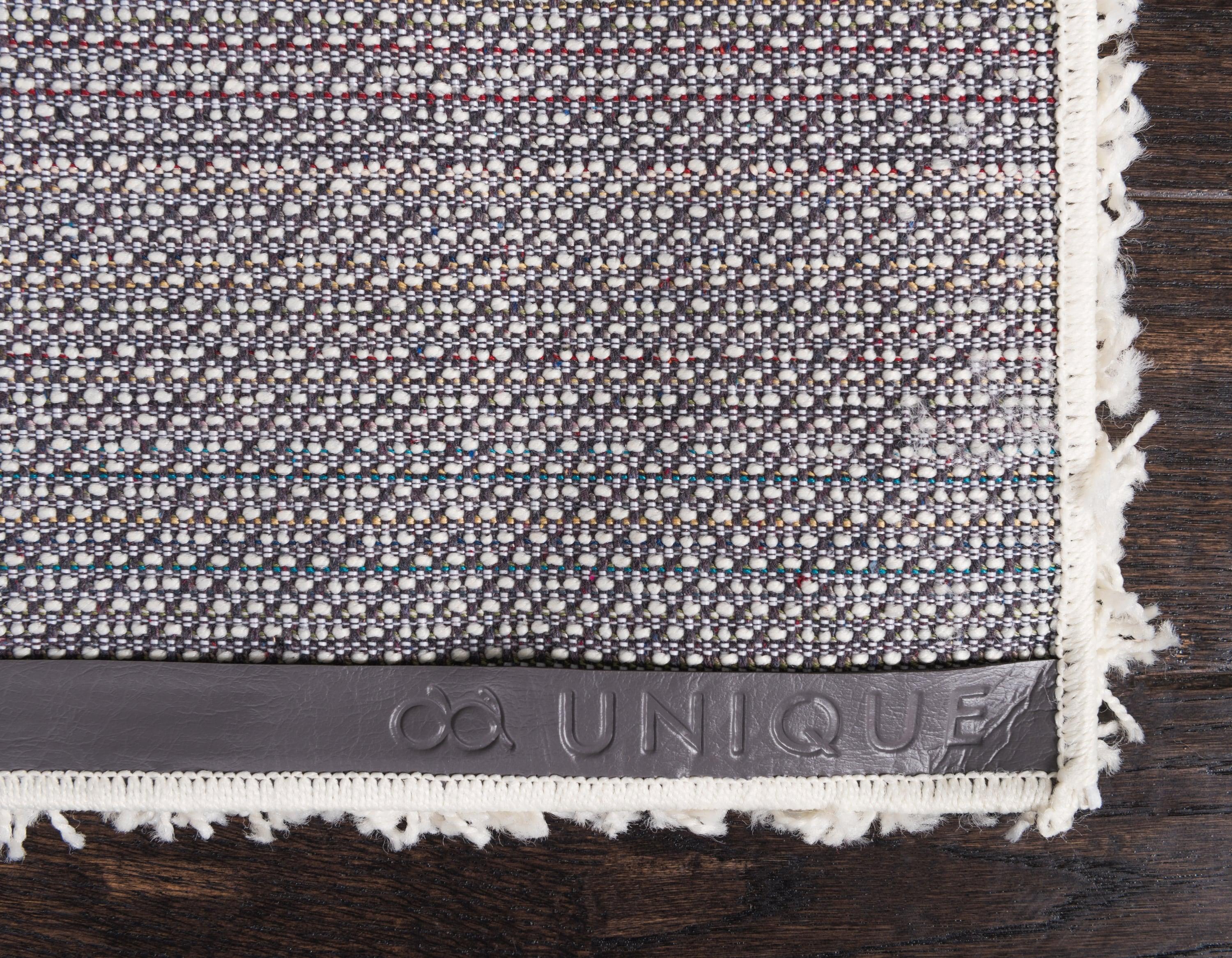 Unique Loom 3' 3 x 5' 3 Solid Shag Pure Ivory Area Rug