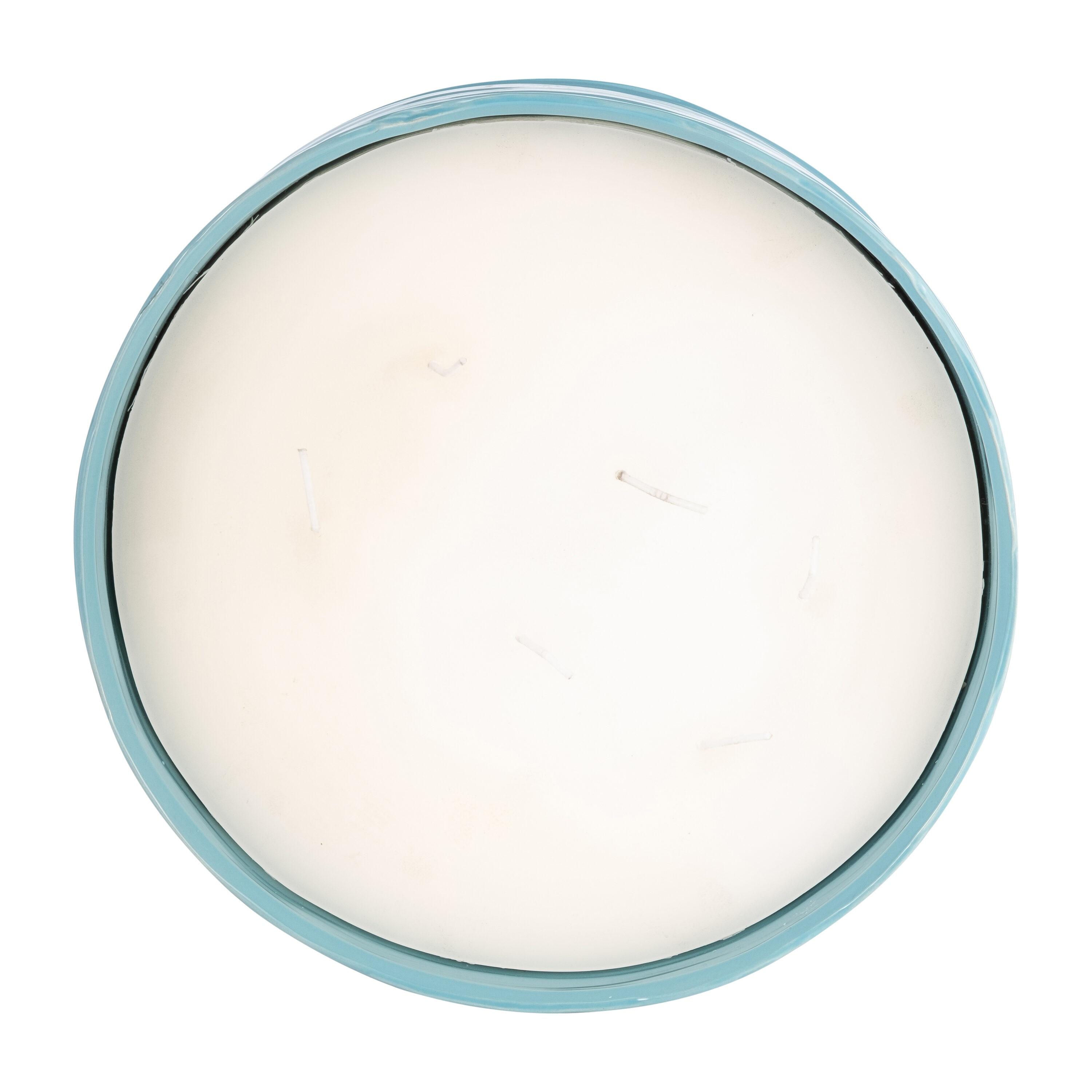 Sagebrook Home Citronella Candle / Planter 10" Sky 67oz