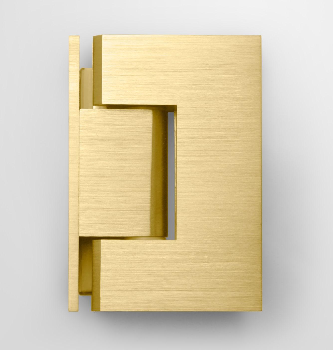 58 in. x 78 in. Fully Frameless Wall Hinge Shower Door