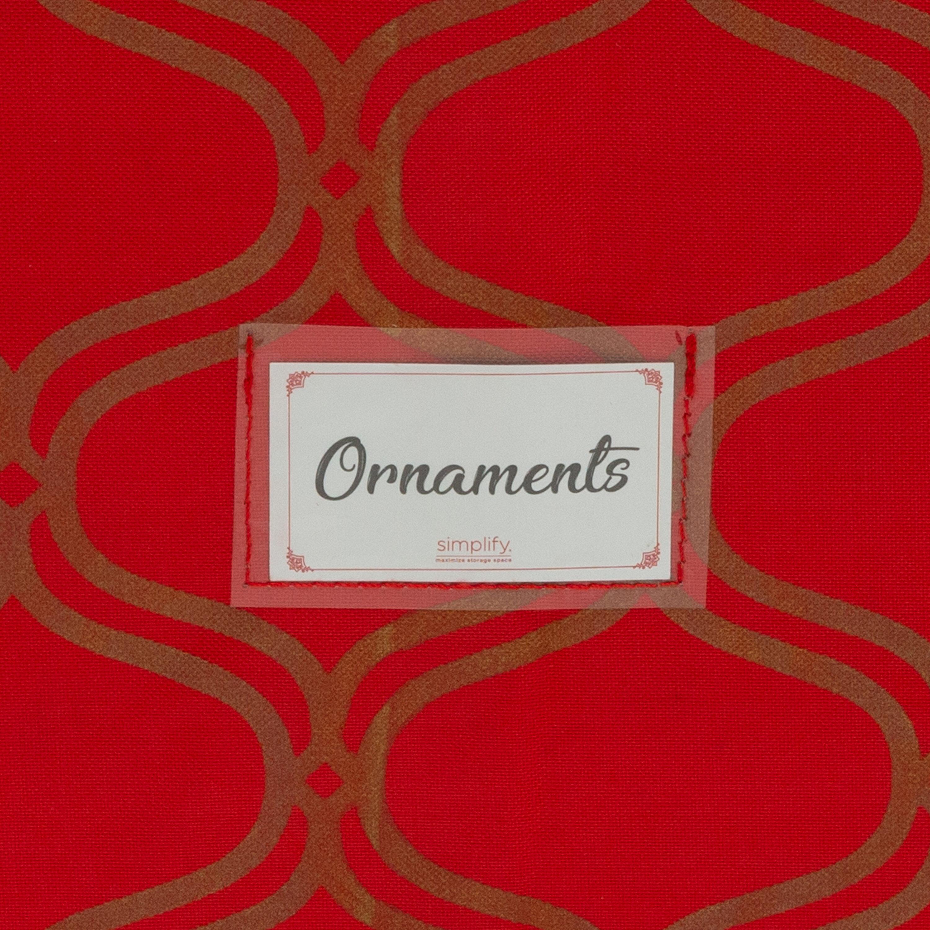 Simplify Christmas Ornament Storage