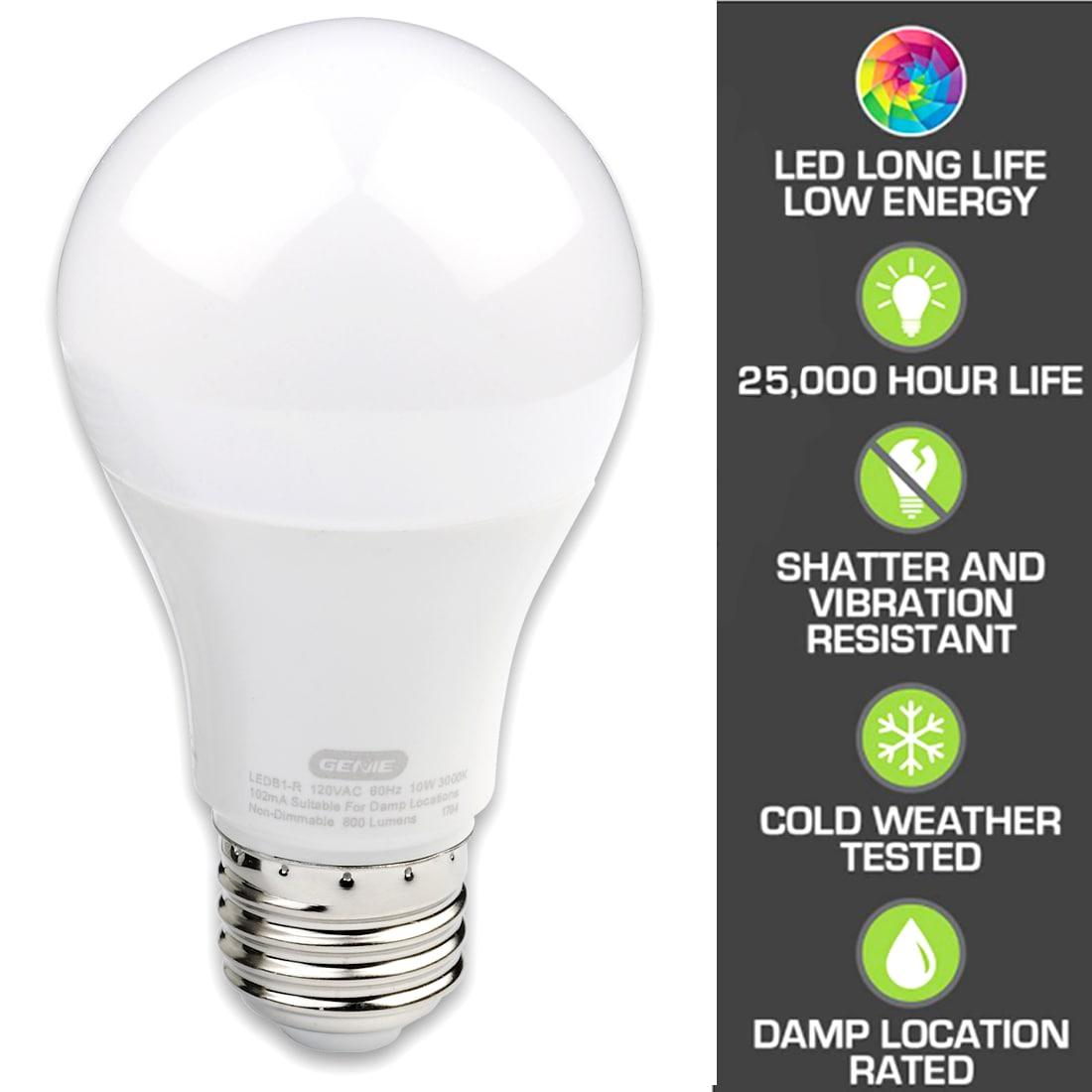 Genie 40654R Title 20 Approved Garage Door Opener LED Bulb