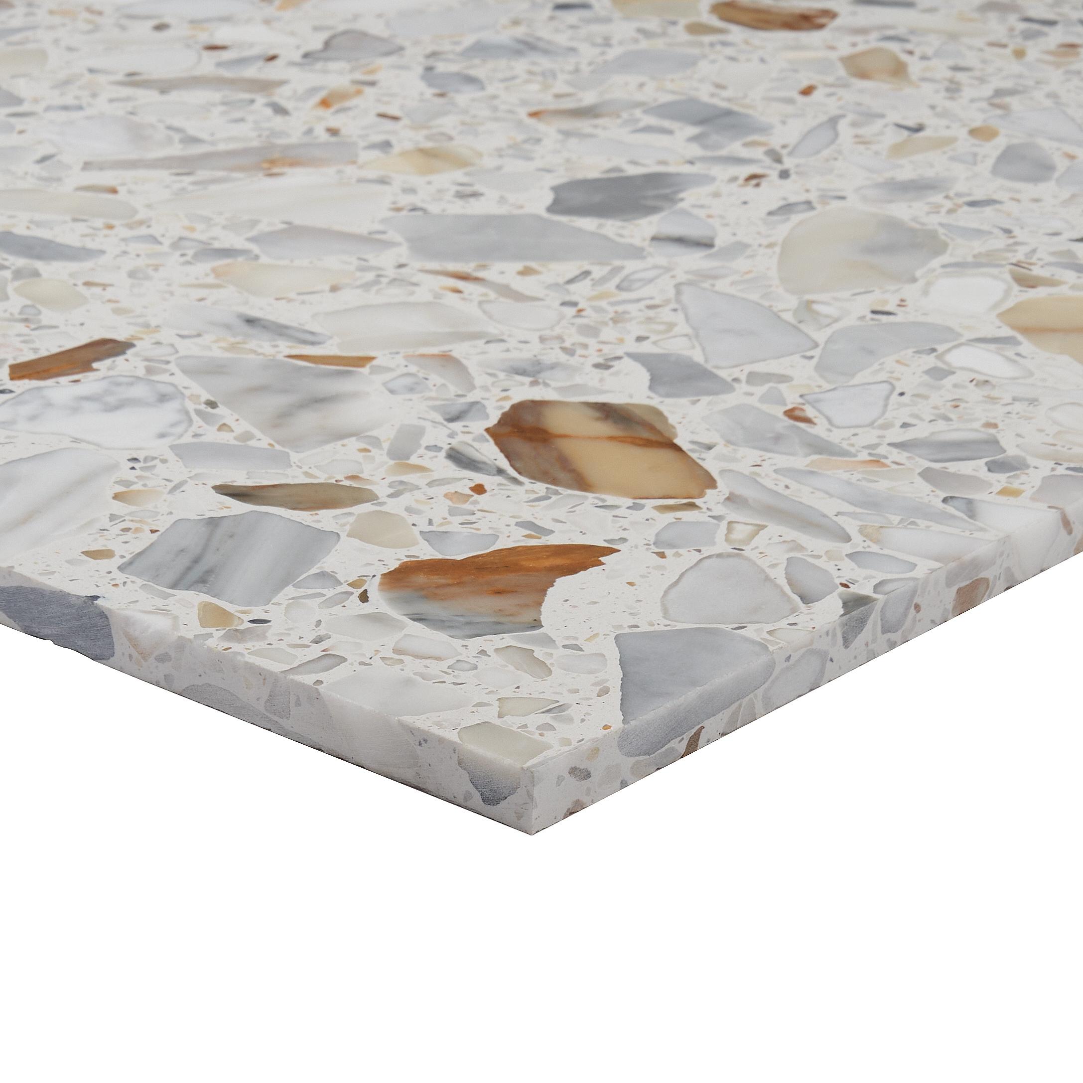 Brezza Terrazzo 23.62 in. x 23.62 in. Honed Terrazzo Floor and Wall Tile (3.87 Sq. Ft. / Each)