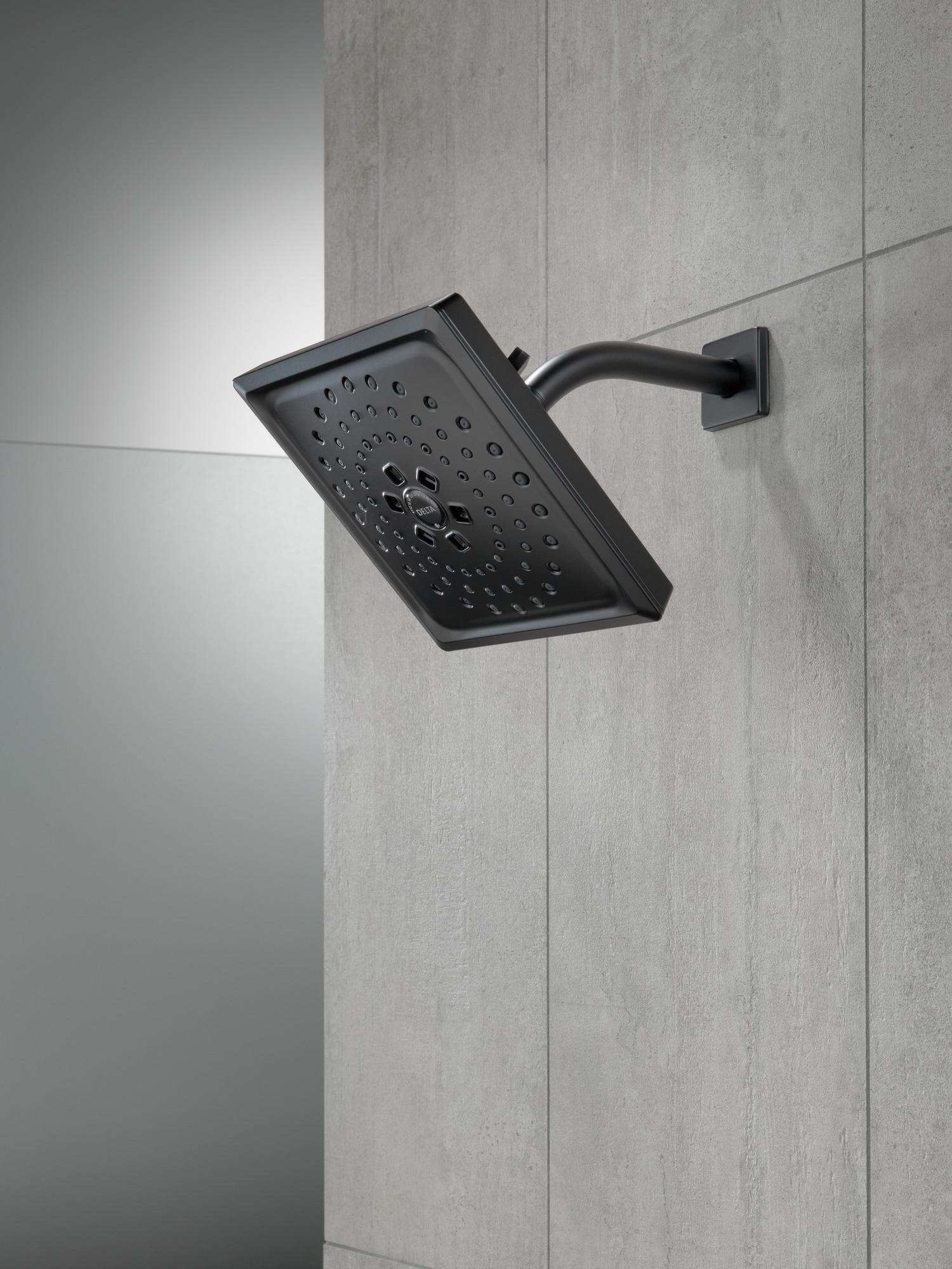 Delta Rp51034 Square Shower Arm Flange - Black