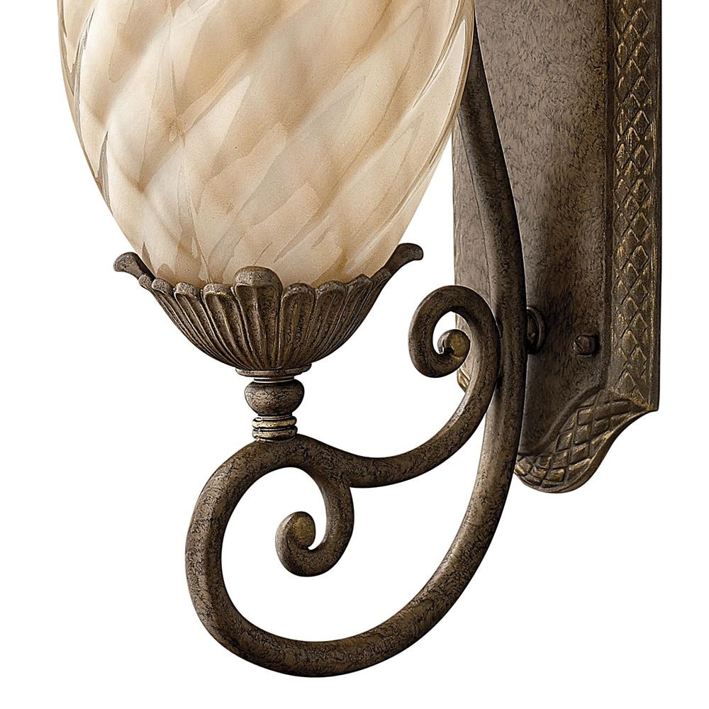 Plantation Bronze 1 - Bulb Outdoor Wall Lantern