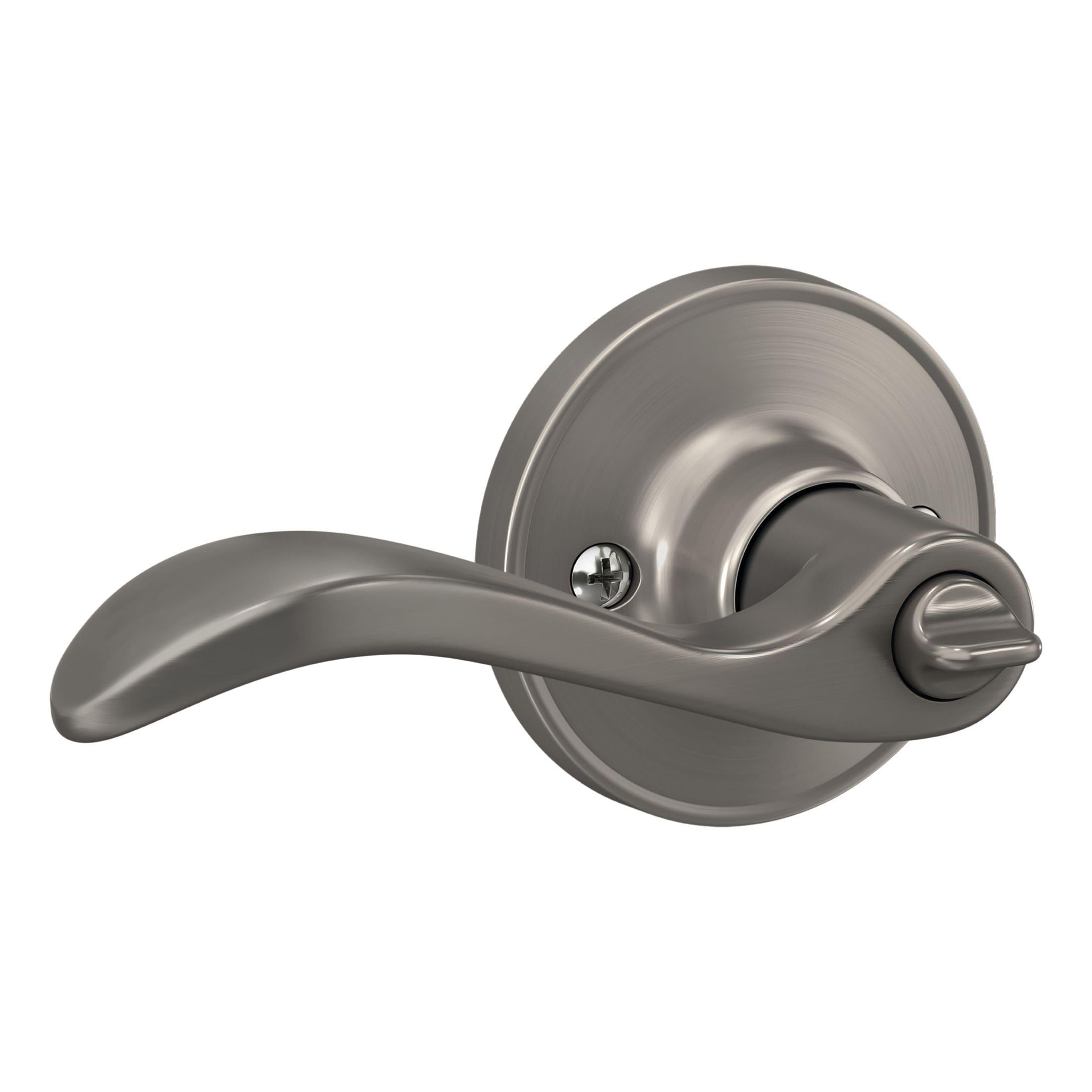 Accent Privacy Door Lever with Rosette