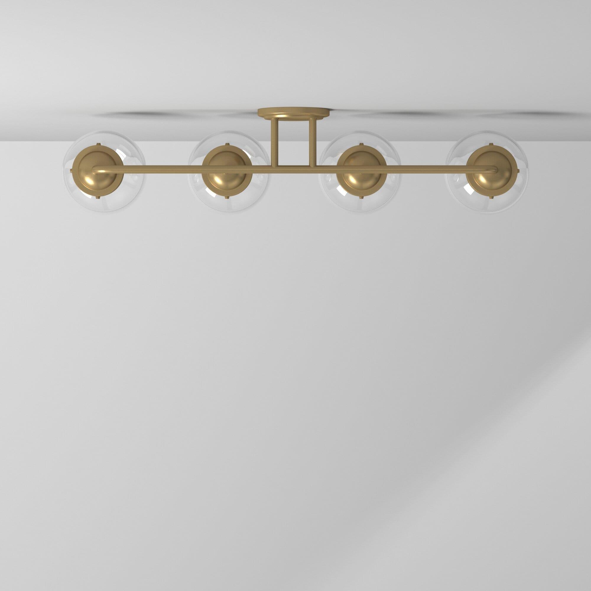 Designers Fountain - Four Light Bathroom Fixture - Knoll - Four Light Bath Bar