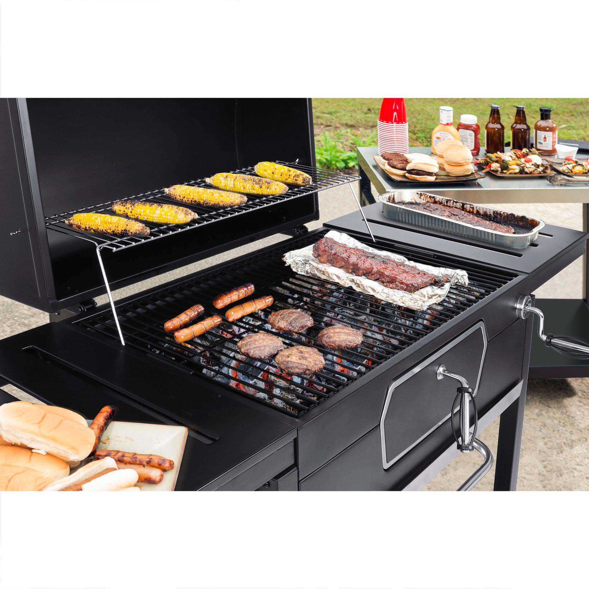 Royal Gourmet Deluxe 30-Inch Charcoal Grill, Black