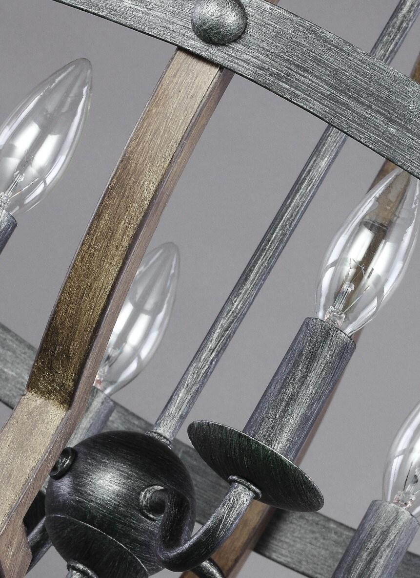 Stardust Chrome Quatrefoil 4-Light Incandescent Pendant