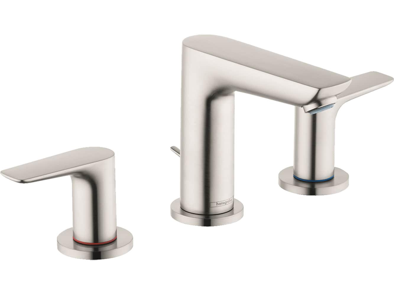 Talis E Widespread Faucet 150 with Drain Assembly, 1.2 GPM