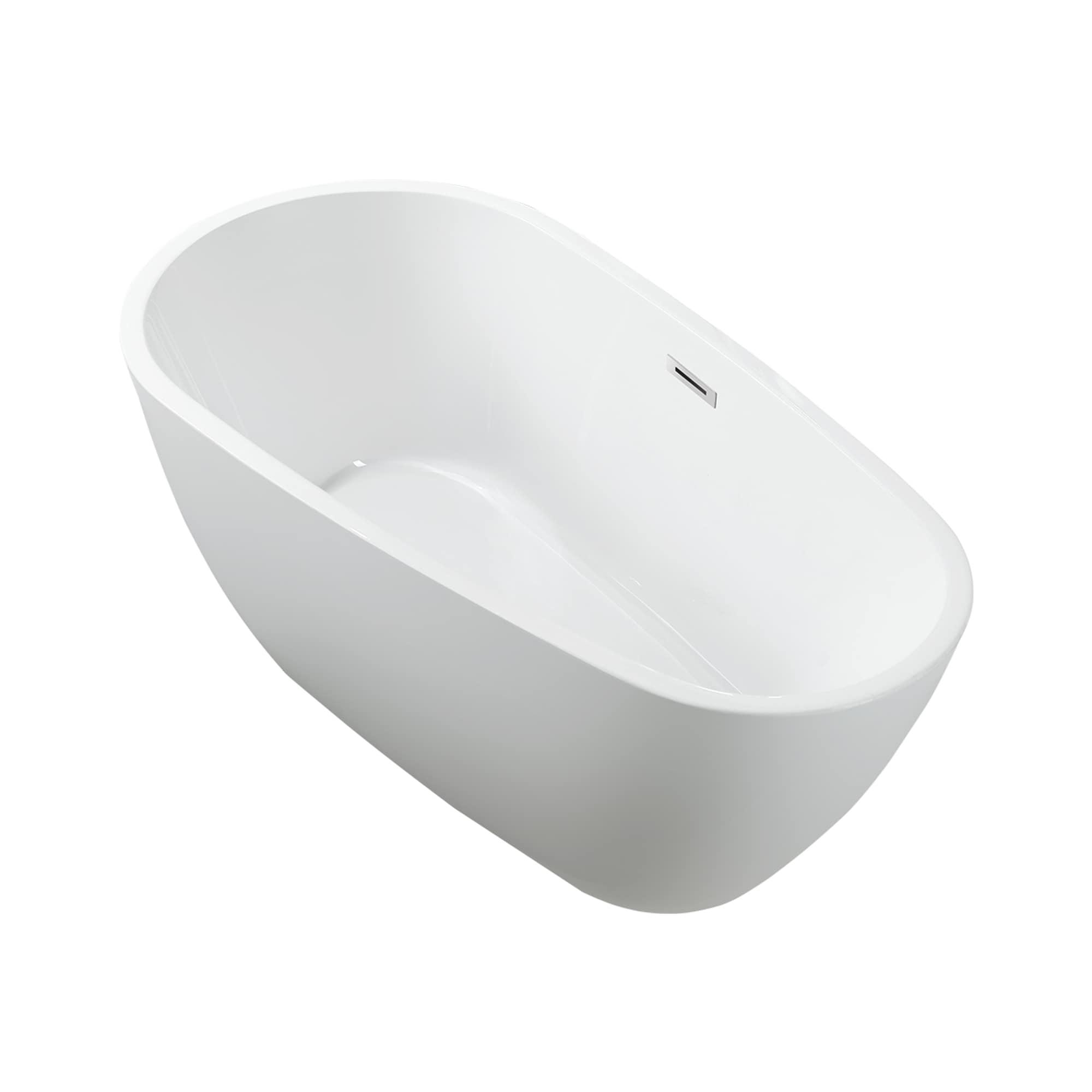 Freestanding Soaking Acrylic Bathtub
