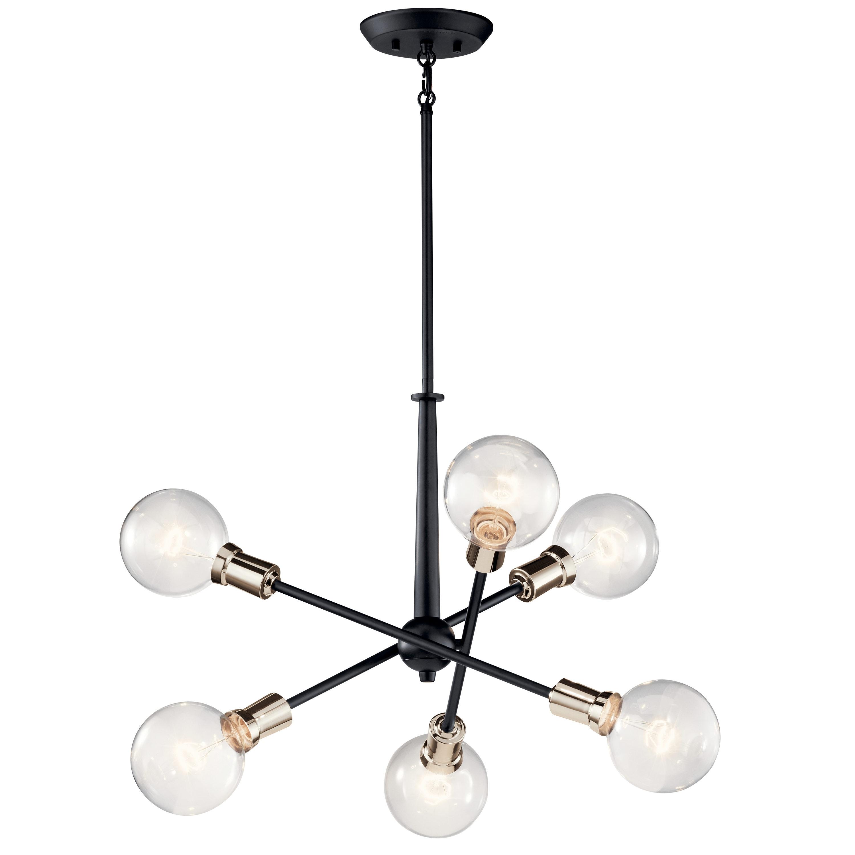 Kichler Lighting Armstrong 6 - Light Chandelier in  Black