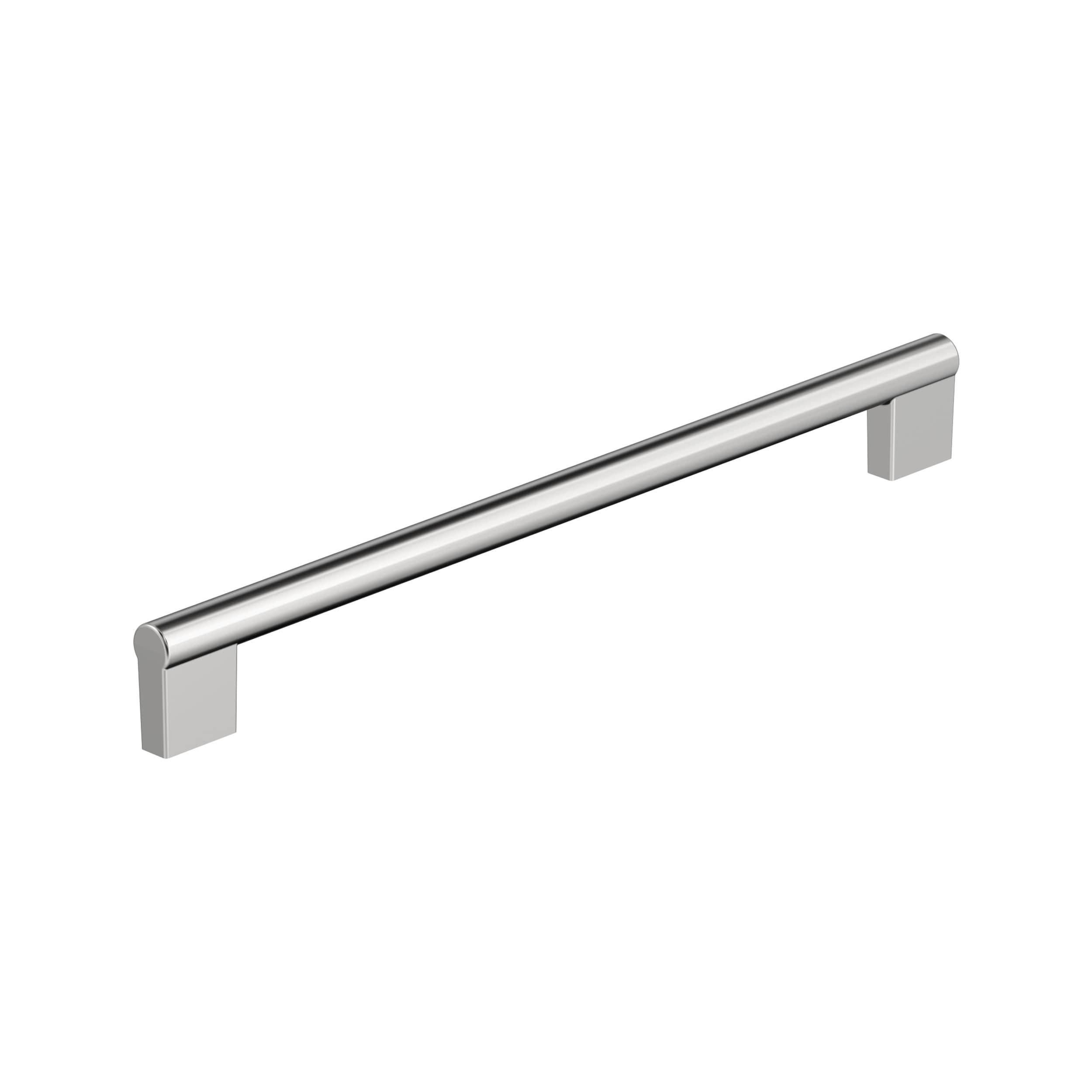 Amerock Versa 10-1/16 inch (256mm) Center-to-Center Polished Chrome Cabinet Pull