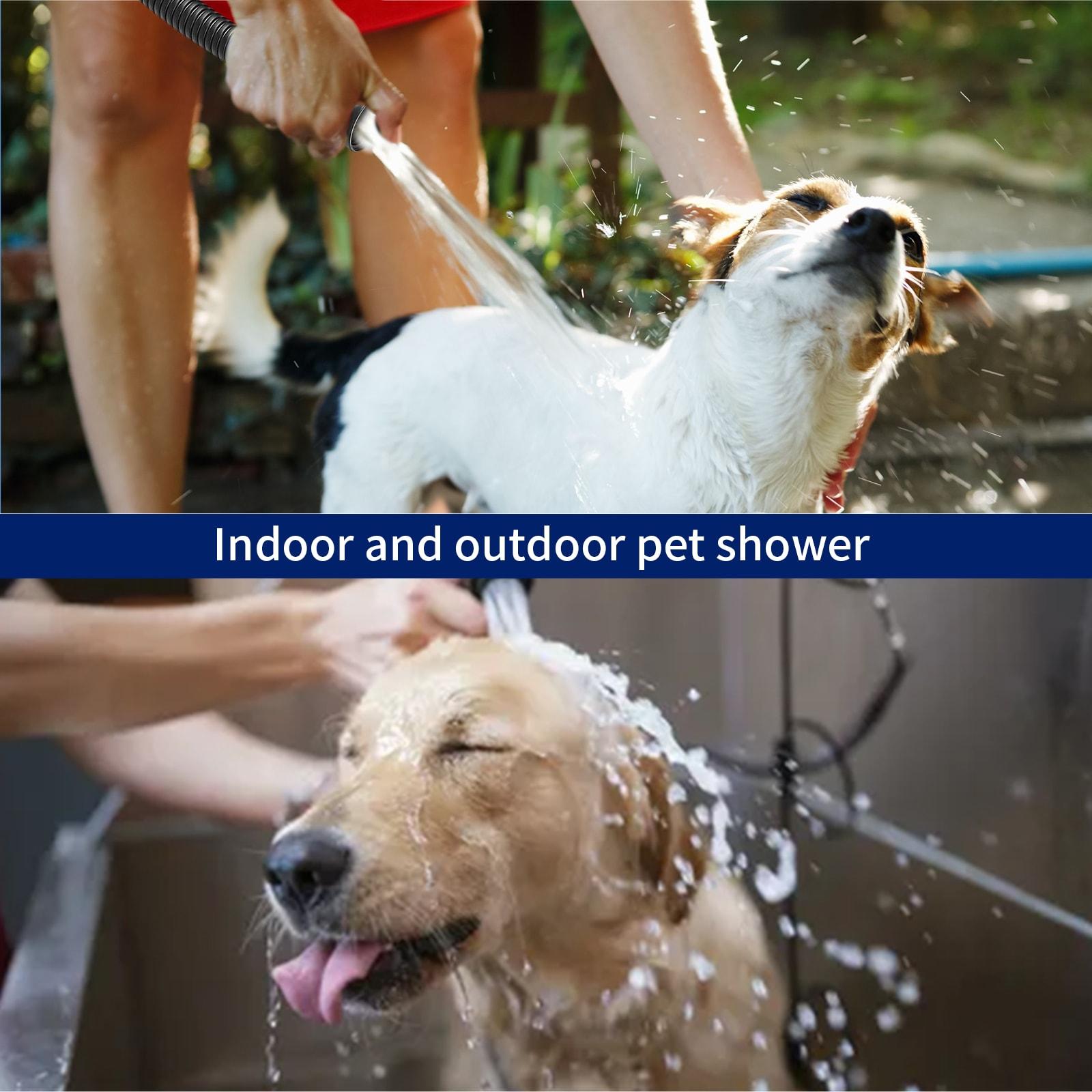 70.8 in. Stainless Steel Replacement Handheld Shower Hose in Matte Black