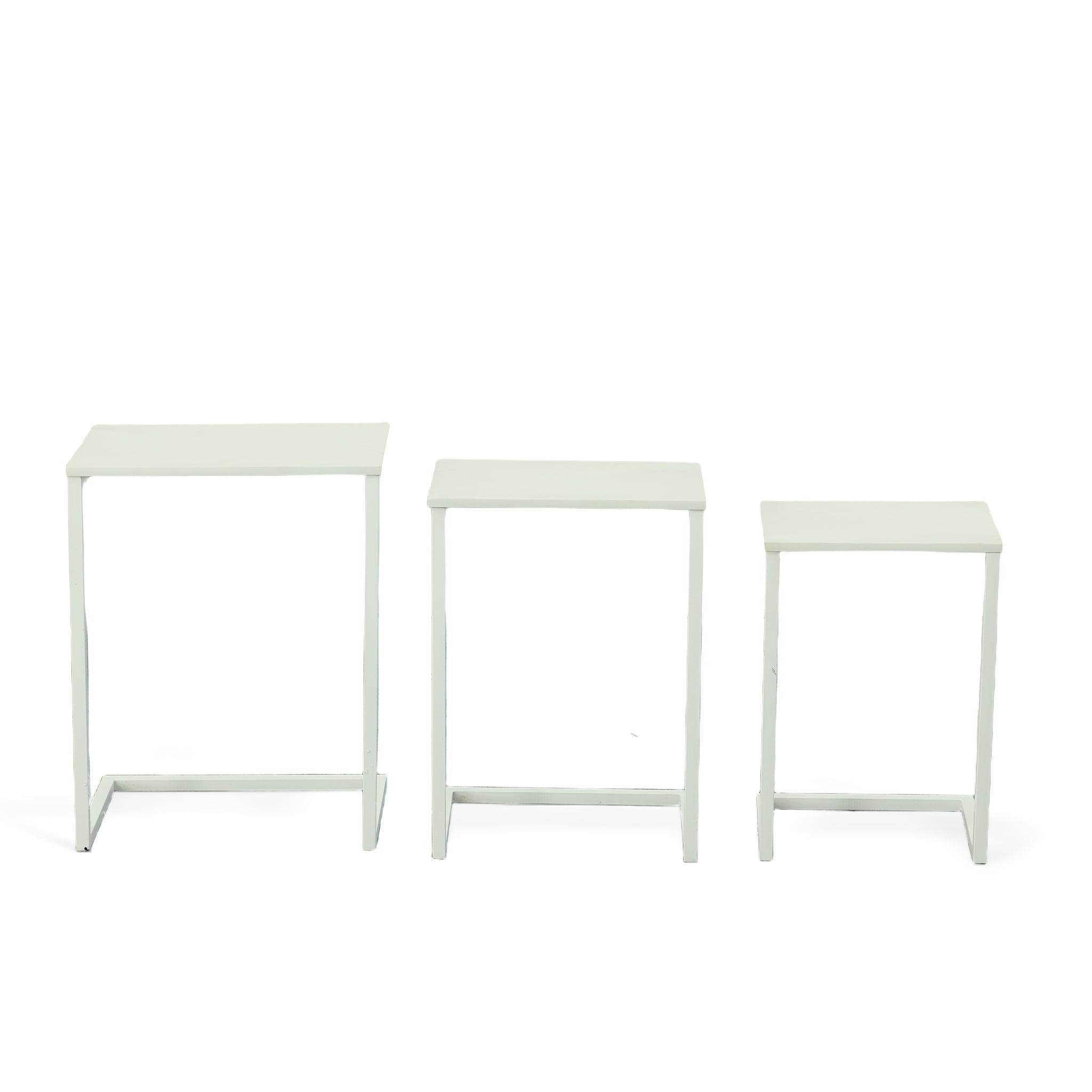Carolina Living Caroline Nesting Table Set White