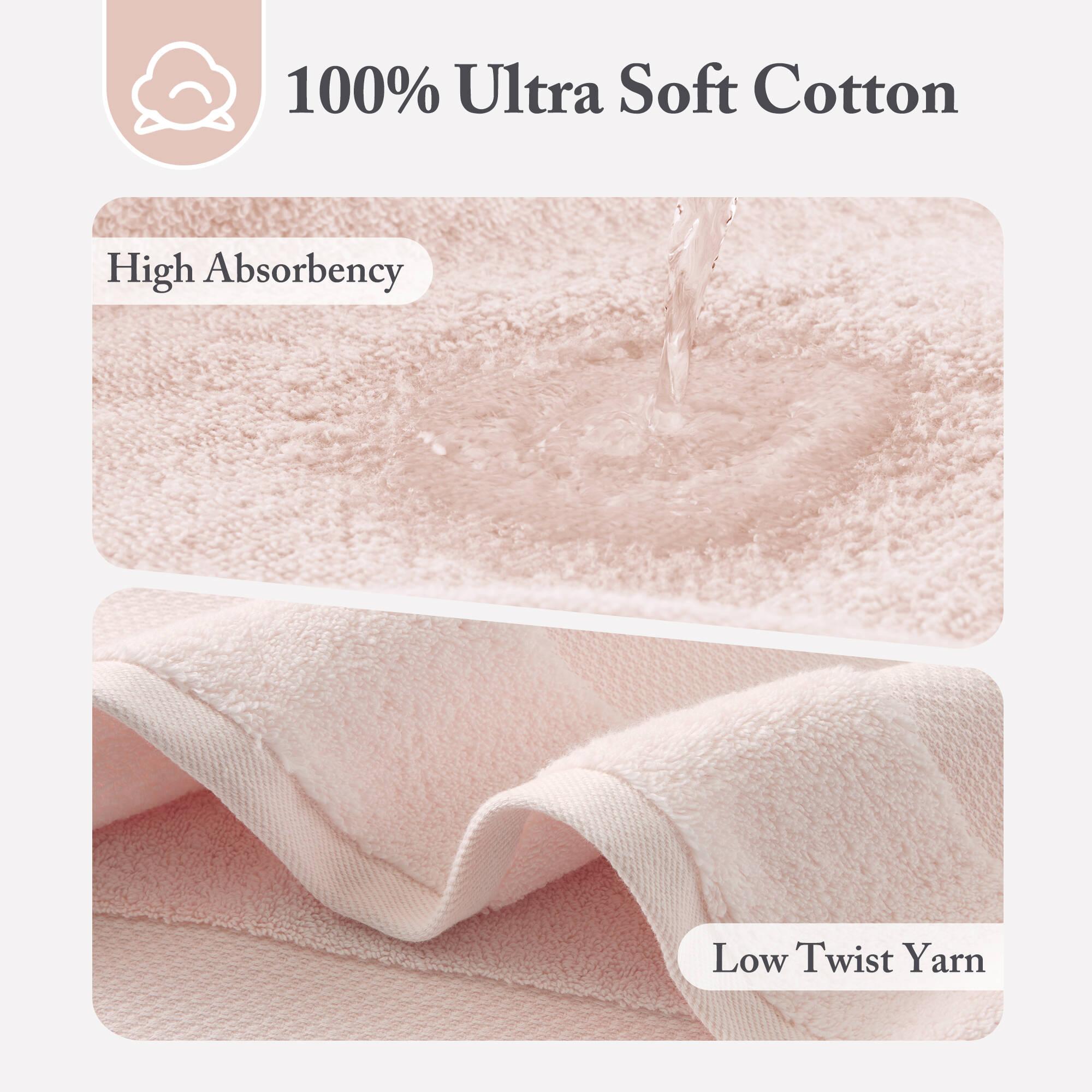 Turkish 100% Cotton Oversized Towel Set