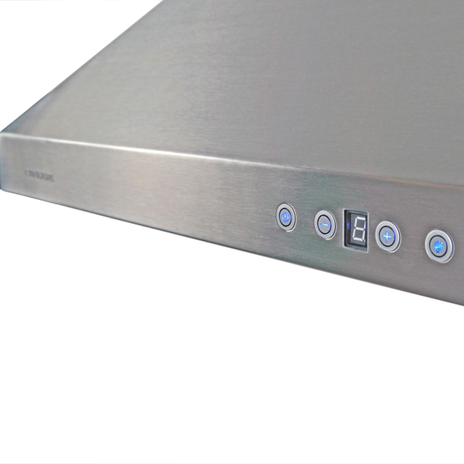 Cavaliere 30" Stainless Steel 462 CFM Ducted (Vented) Wall Range Hood with Baffle Filter
