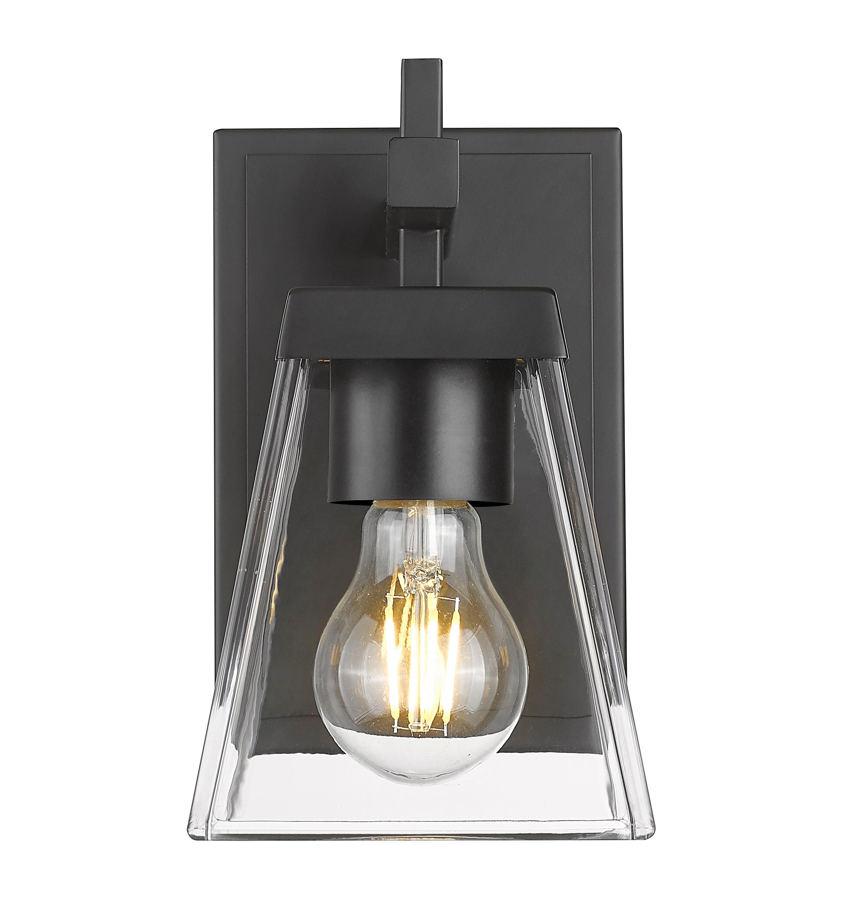 Z-Lite Lauren 1 - Light Wall Light in  Matte Black