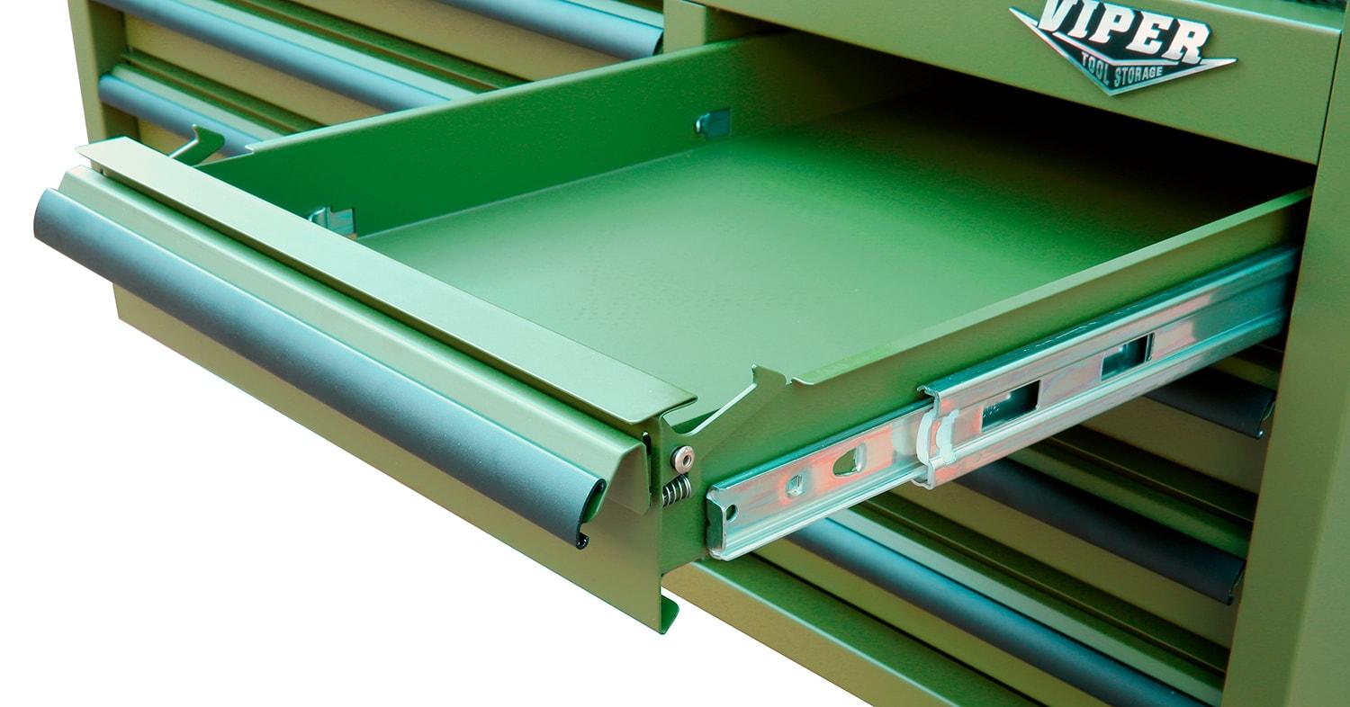 Viper Tool Storage 41.5'' W 6 -Drawer Steel Bottom Rollaway Chest with Wheels