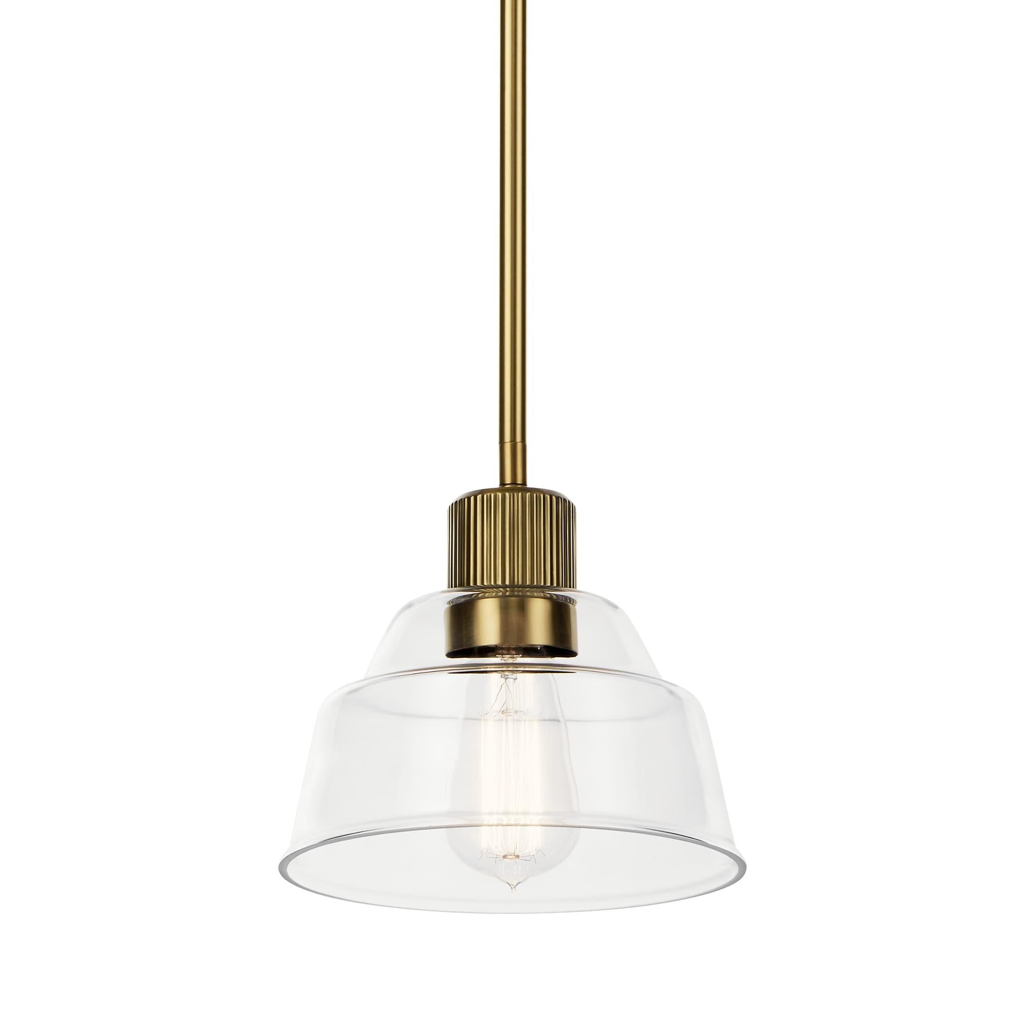 Kichler Lighting Eastmont 1 - Light Pendant in  Brushed Brass