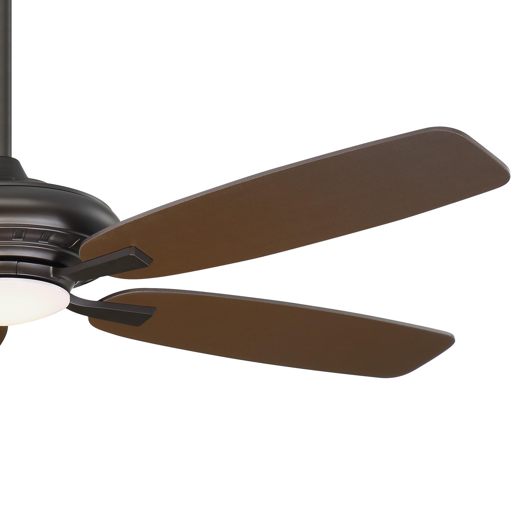 Minka Aire 52'' Laskintown 5 - Blade LED Standard Ceiling Fan with Remote Control and Light Kit Included